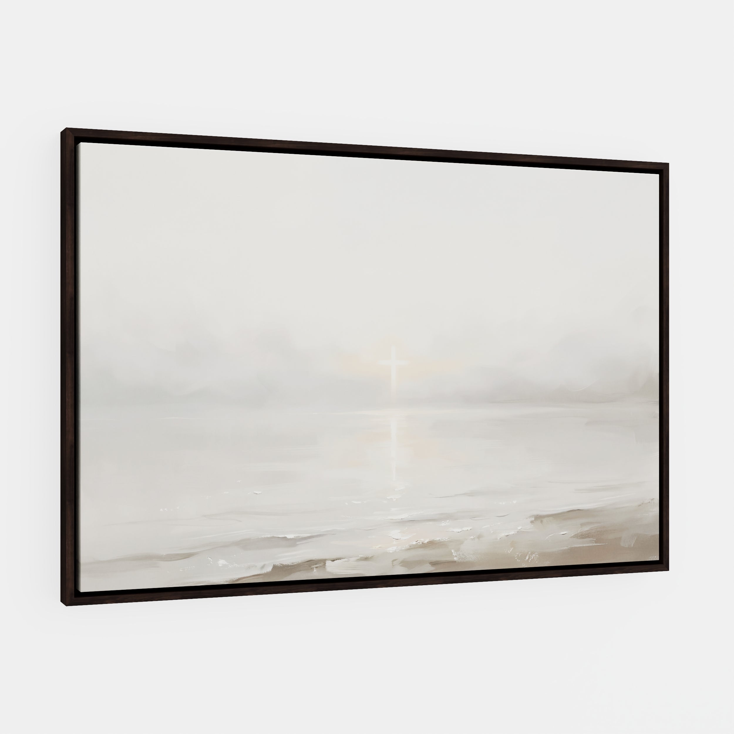 His Light on Still Waters - Canvas