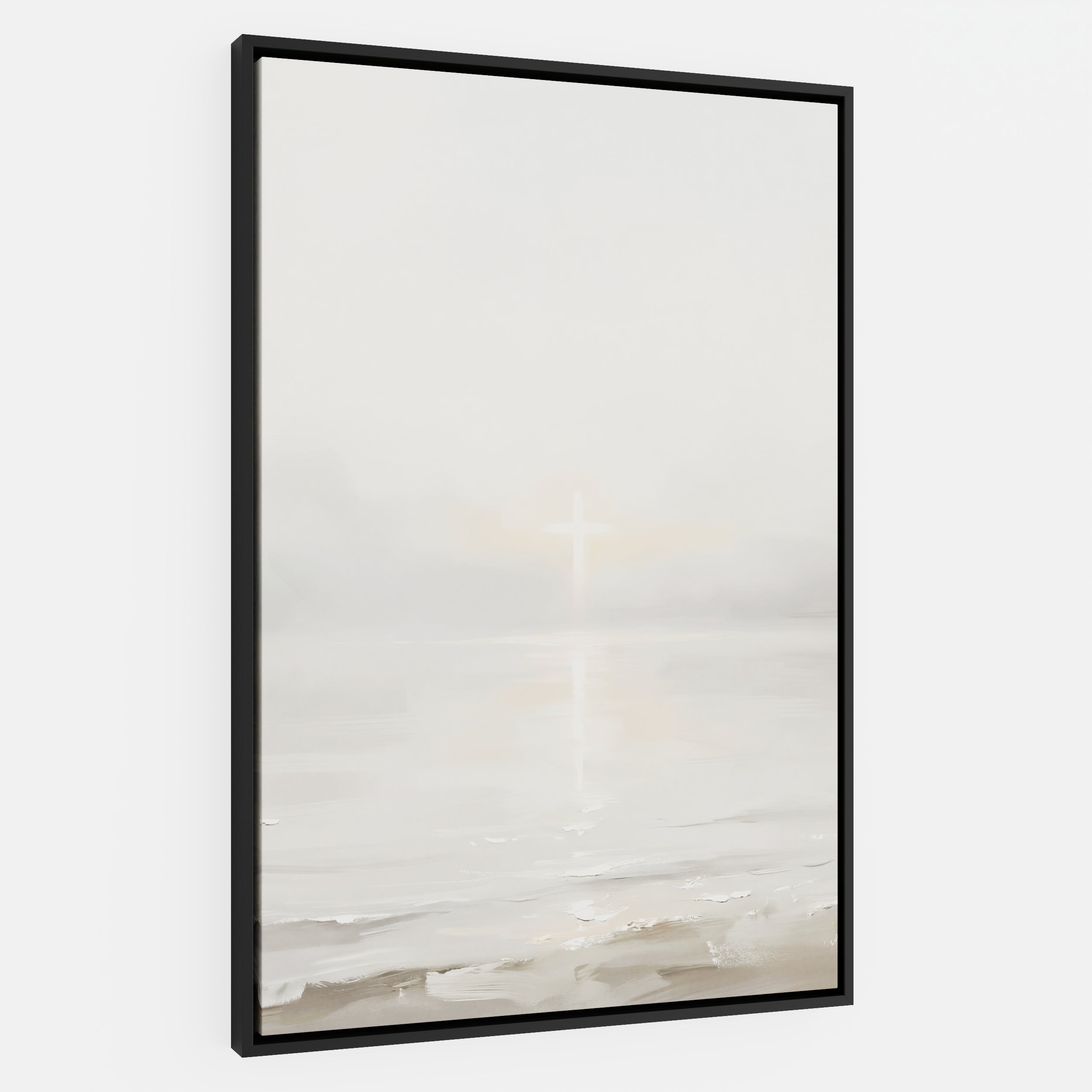 His Light on Still Waters - Canvas