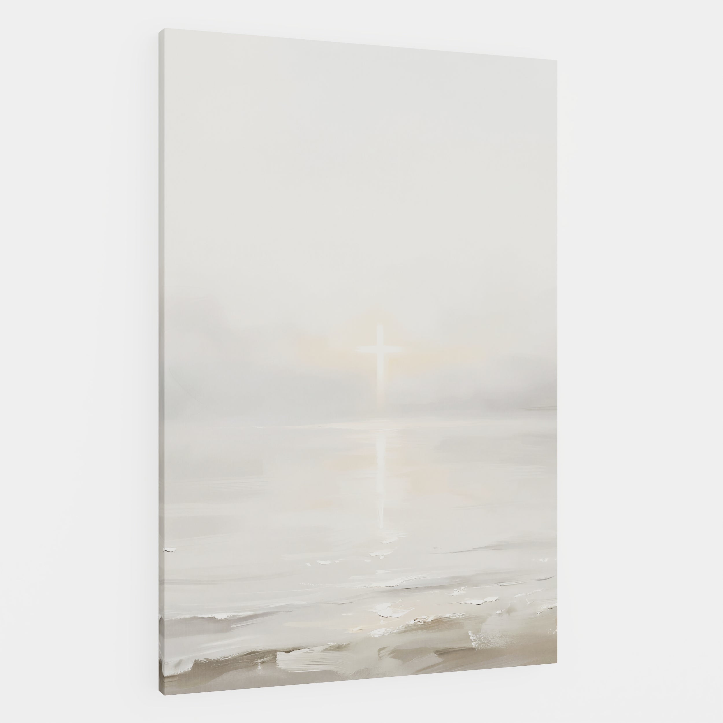 His Light on Still Waters - Canvas