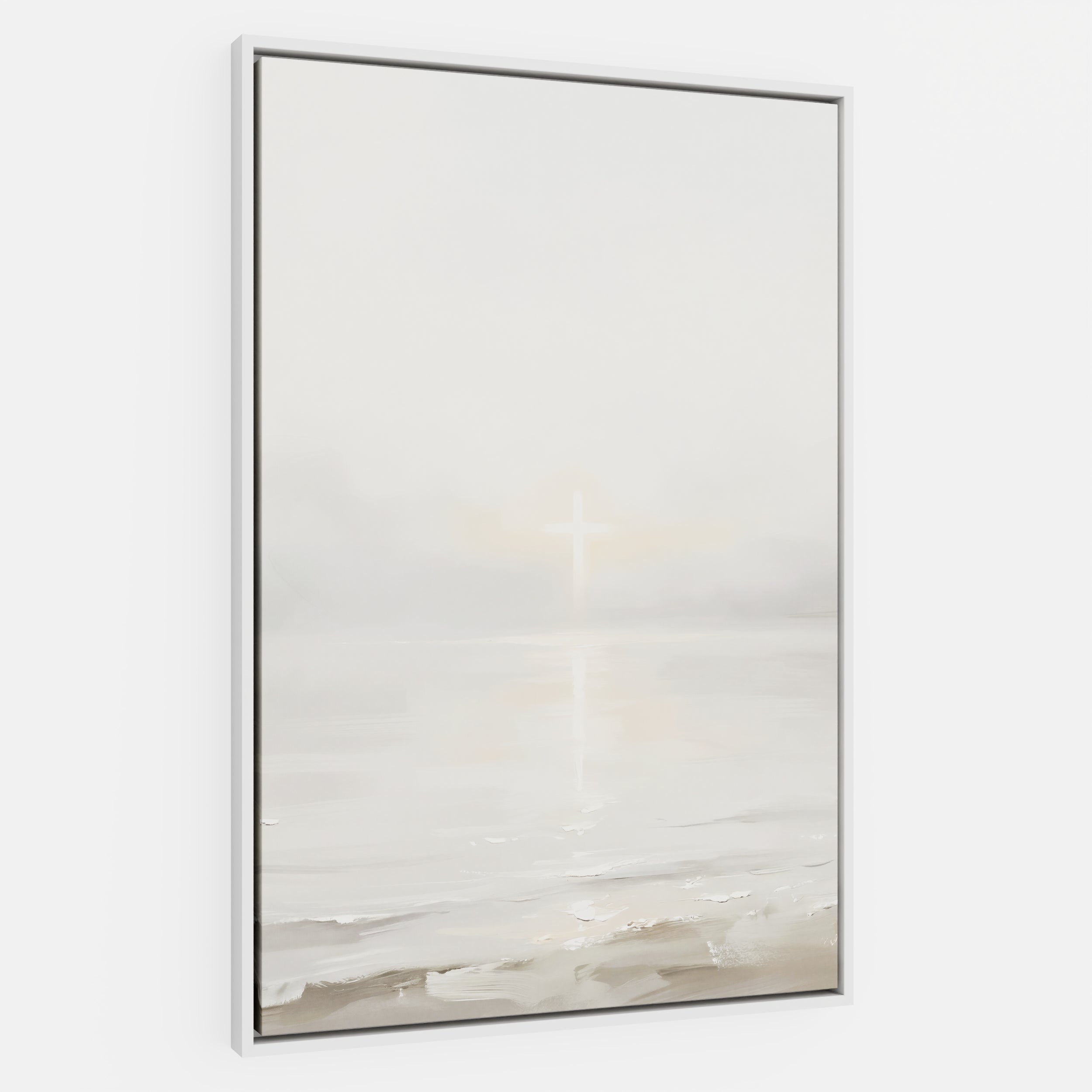 His Light on Still Waters - Canvas