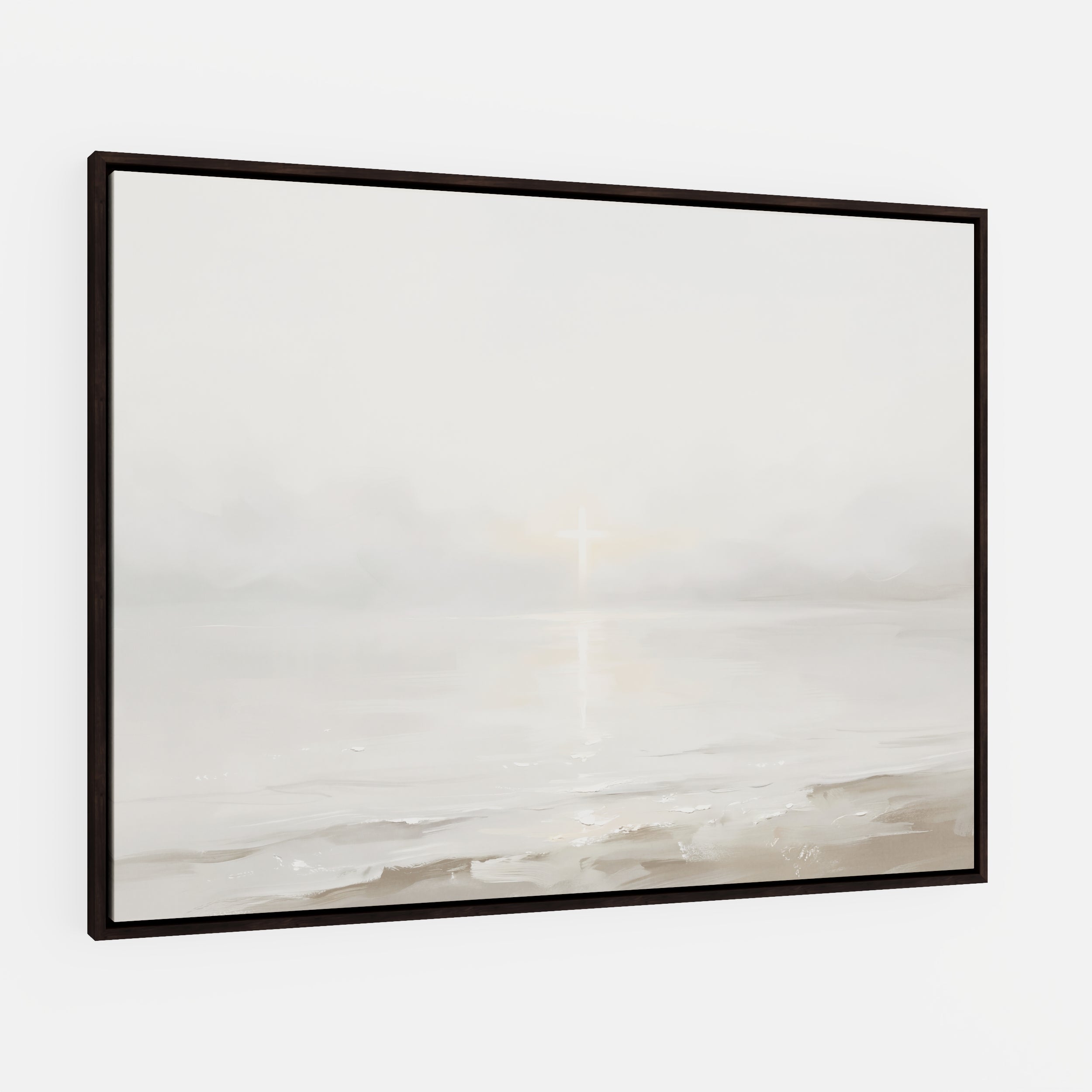 His Light on Still Waters - Canvas