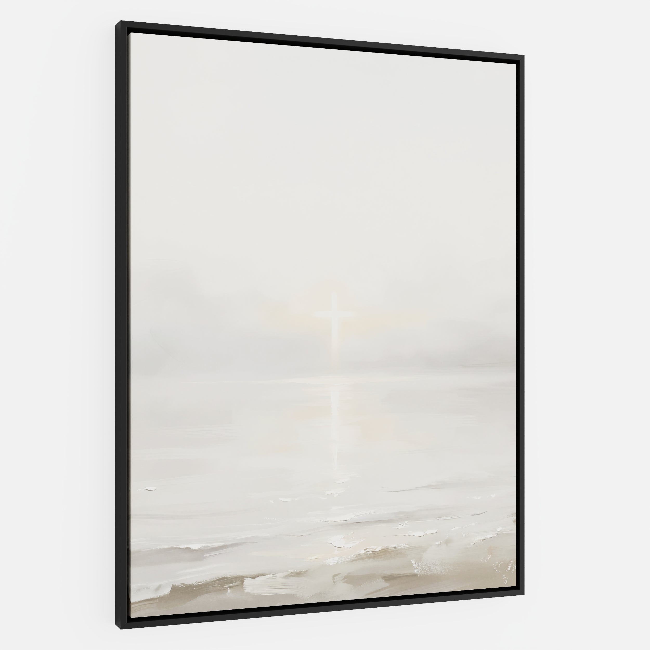 His Light on Still Waters - Canvas