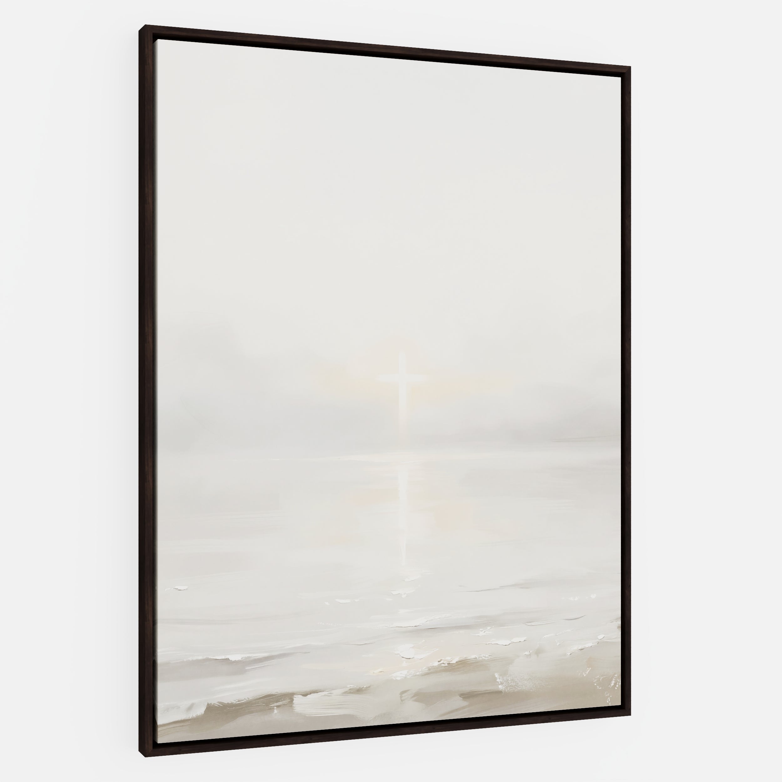 His Light on Still Waters - Canvas