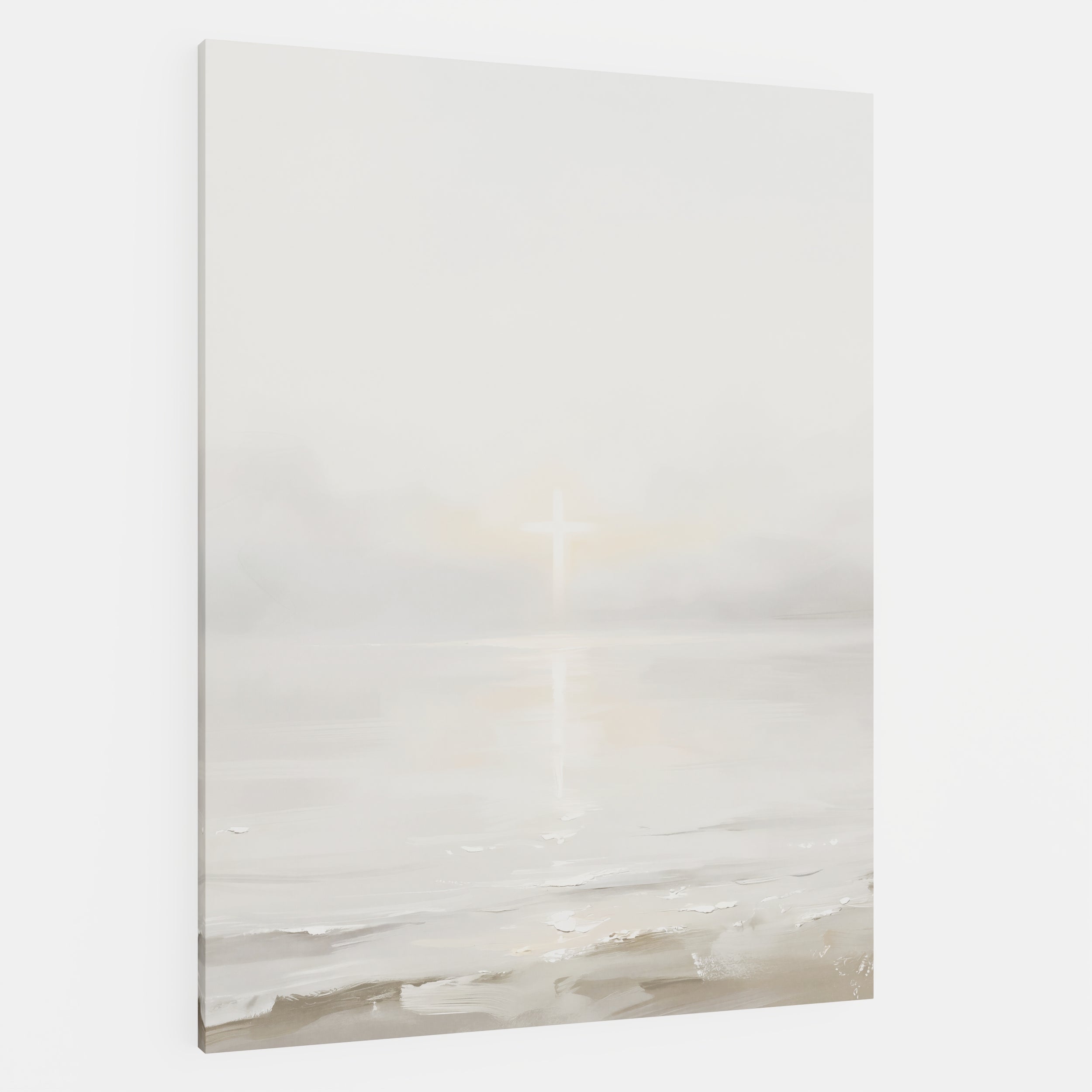 His Light on Still Waters - Canvas