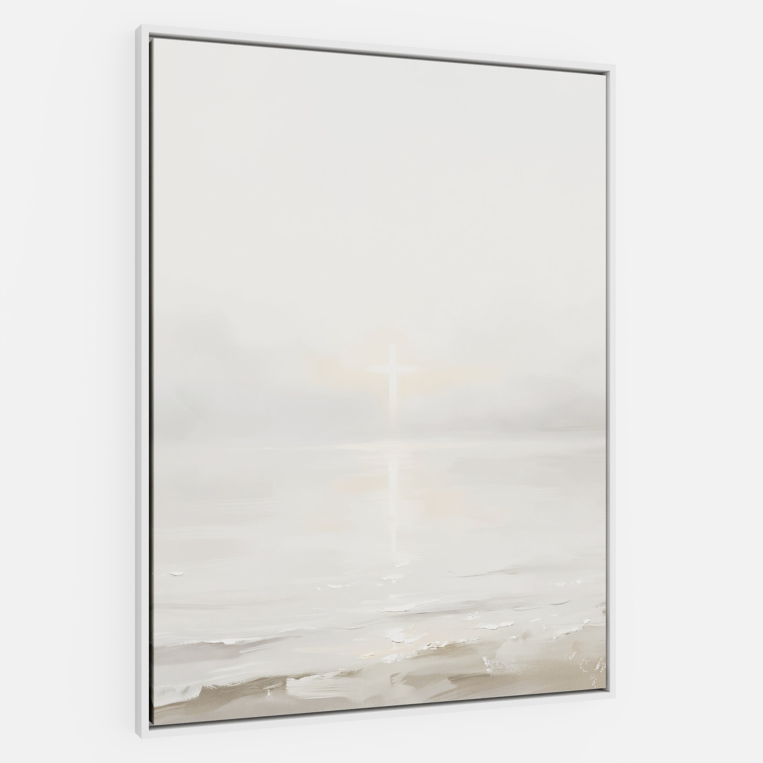 His Light on Still Waters - Canvas