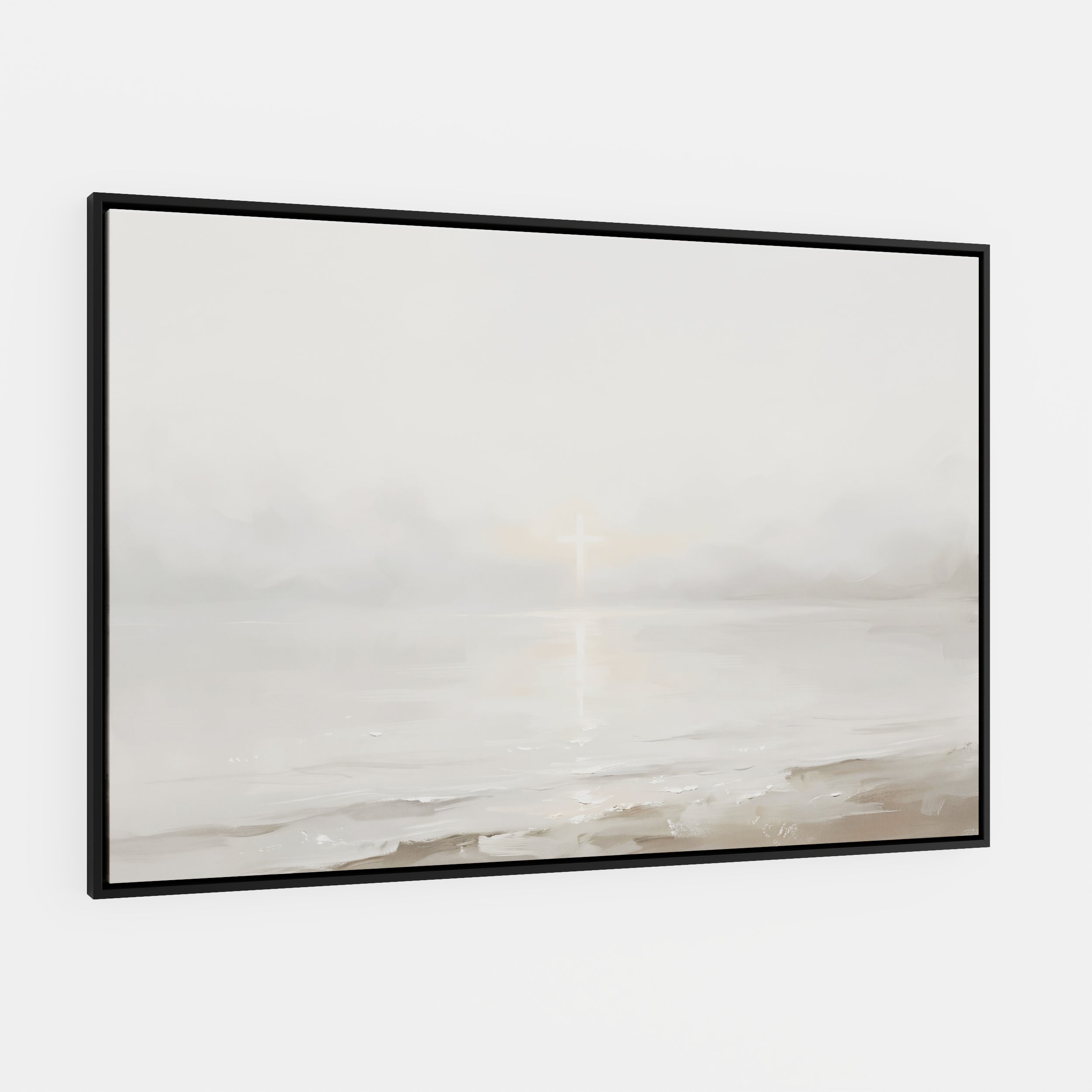 His Light on Still Waters - Canvas