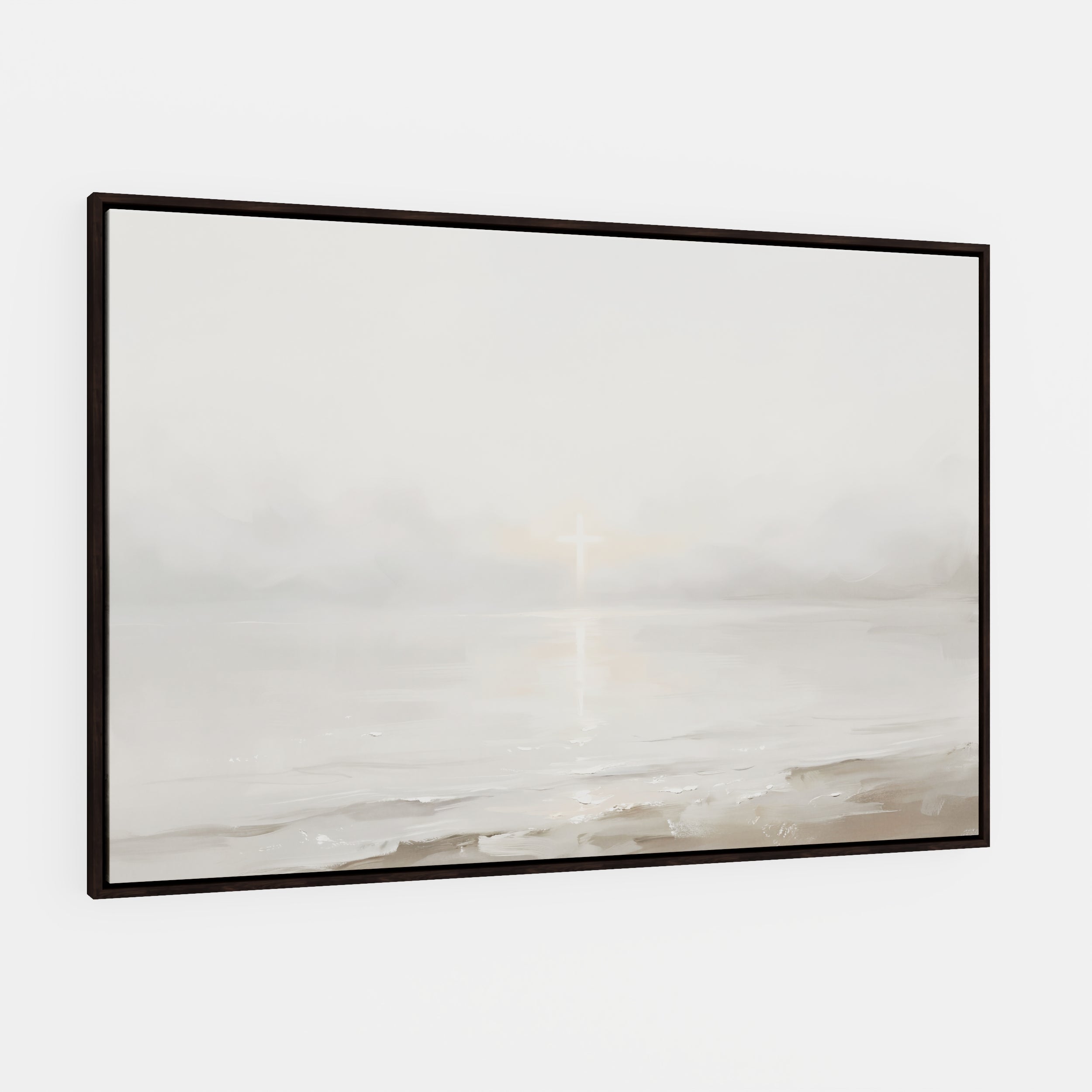 His Light on Still Waters - Canvas