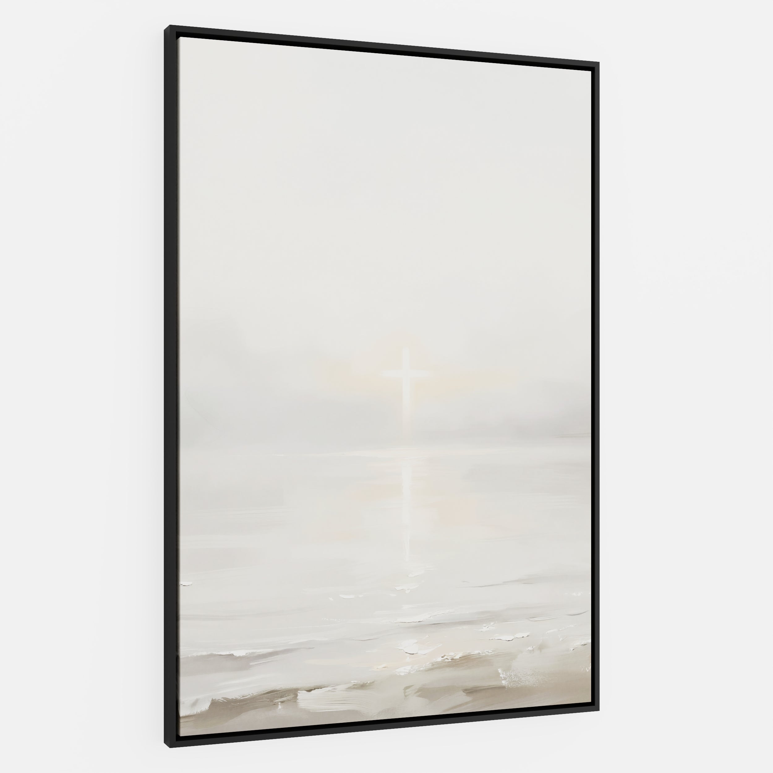 His Light on Still Waters - Canvas