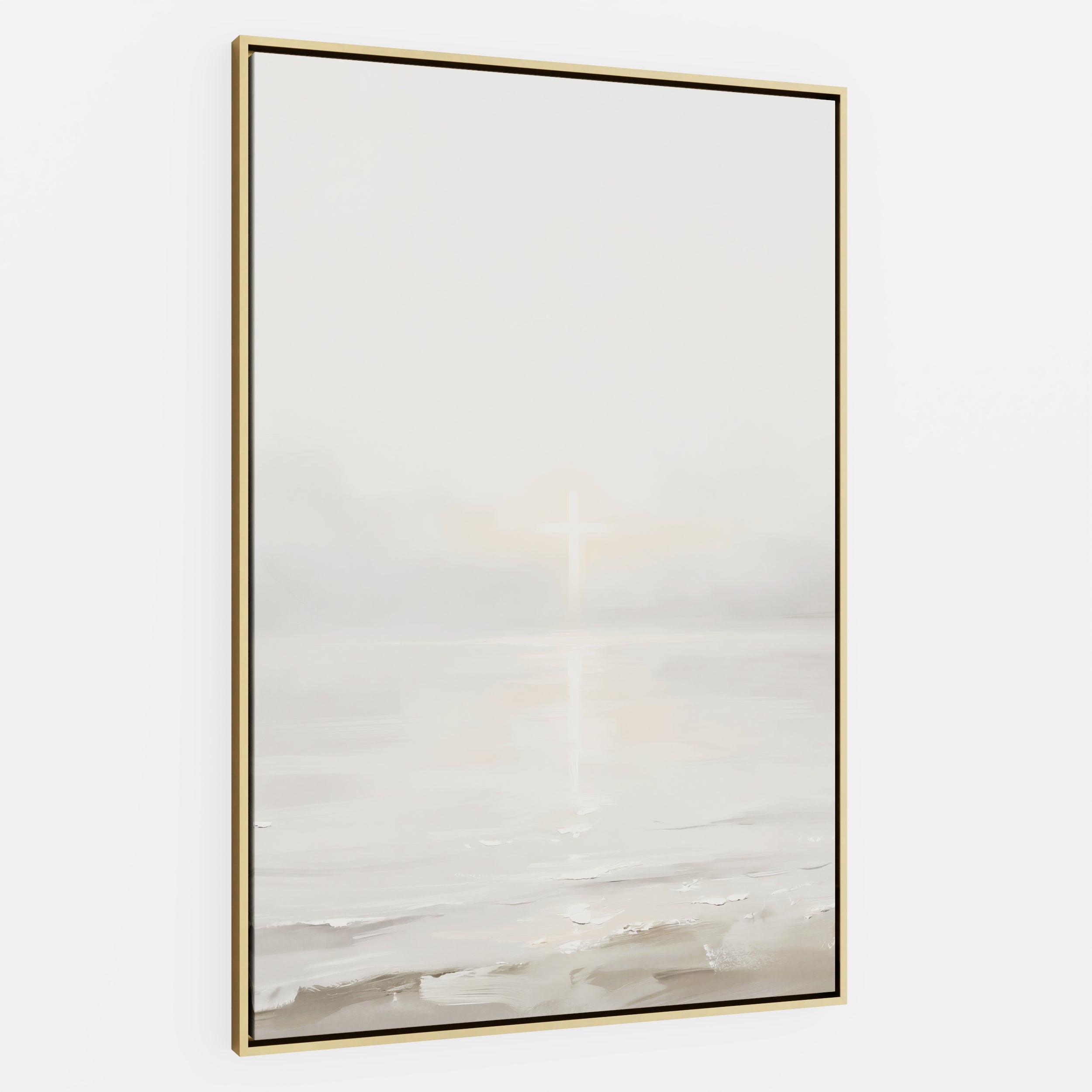 His Light on Still Waters - Canvas