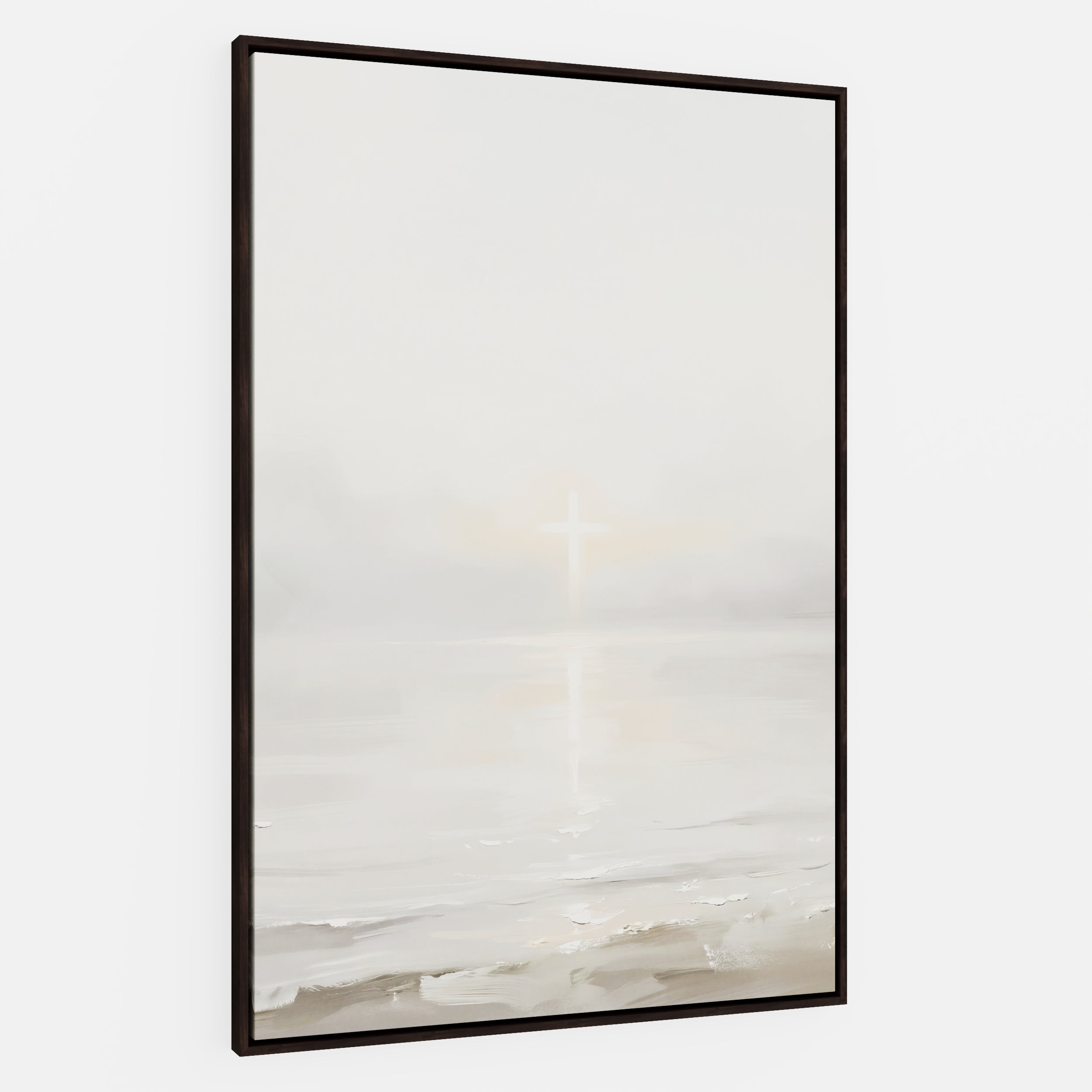 His Light on Still Waters - Canvas