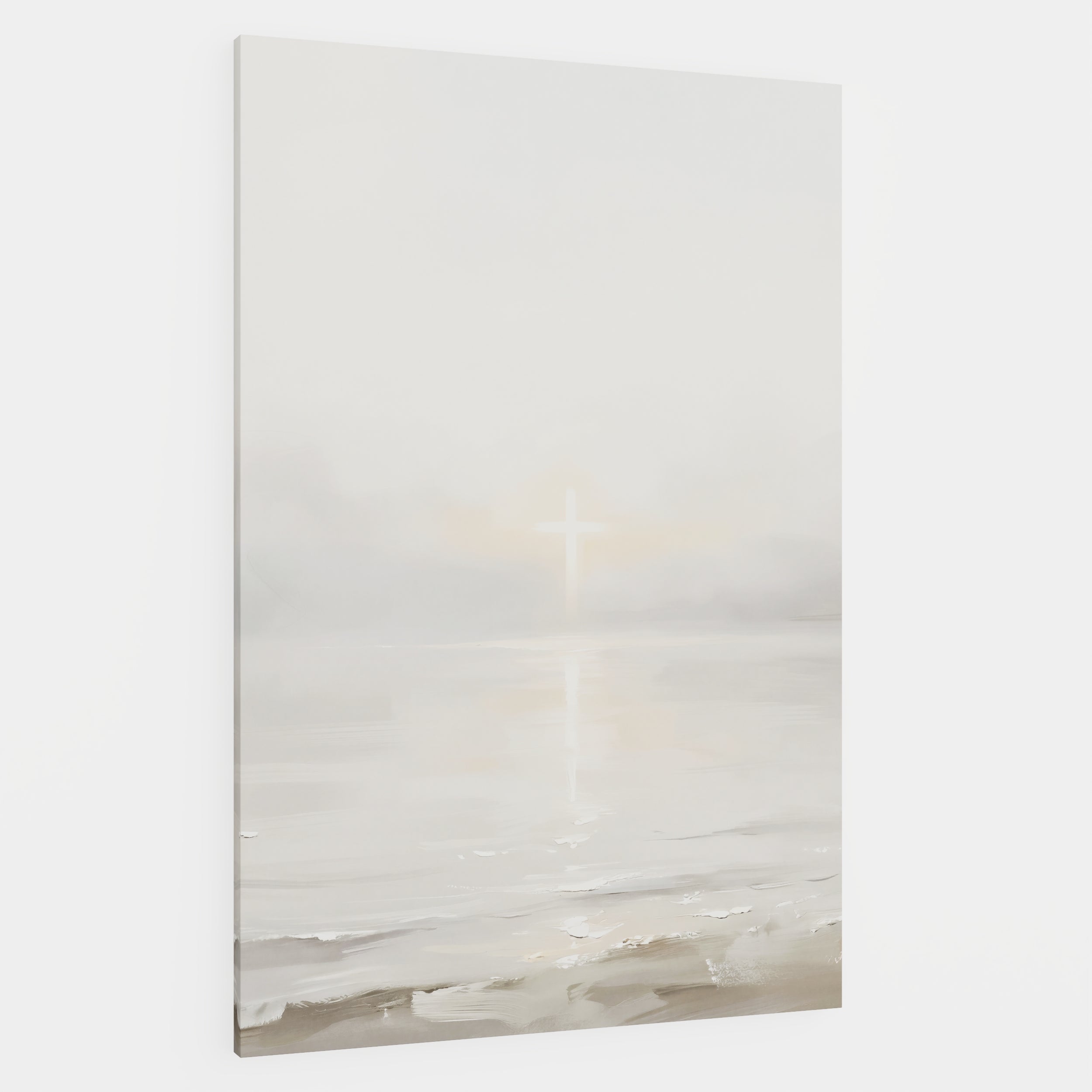 His Light on Still Waters - Canvas
