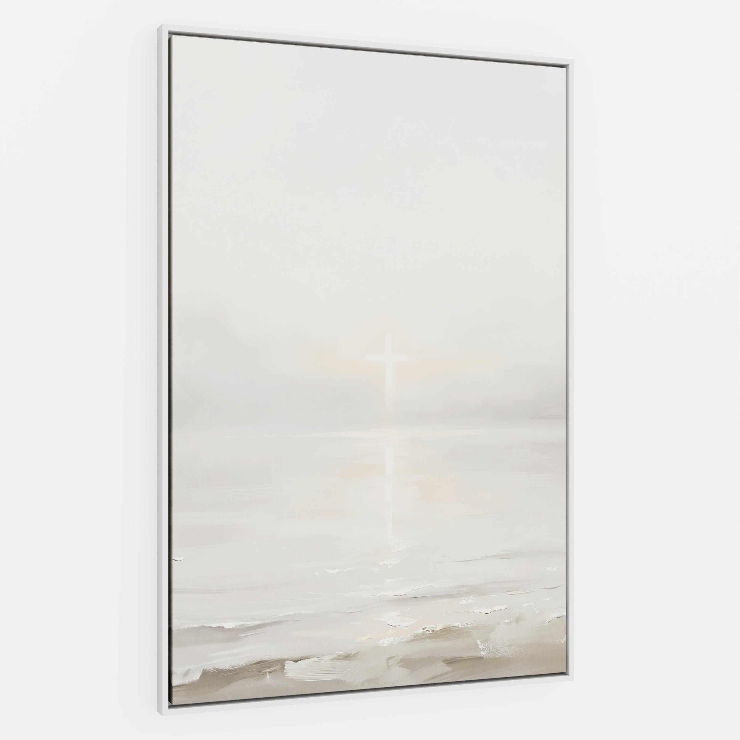 His Light on Still Waters - Canvas