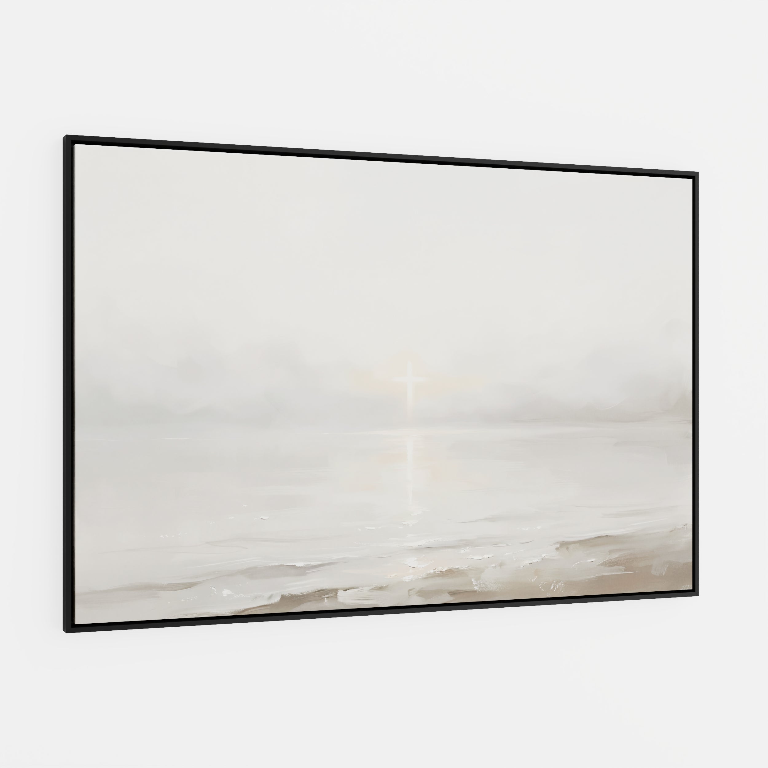 His Light on Still Waters - Canvas