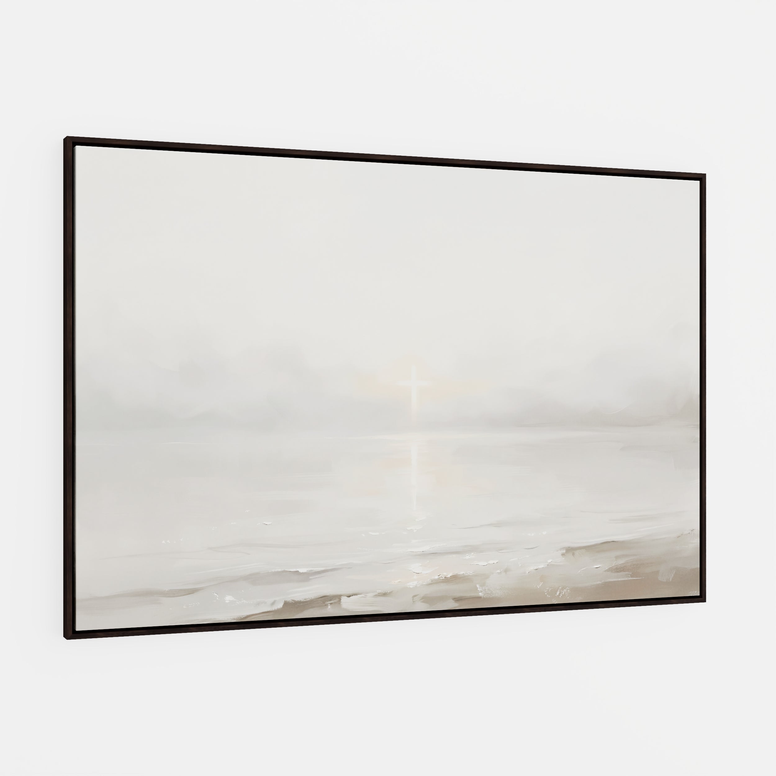 His Light on Still Waters - Canvas