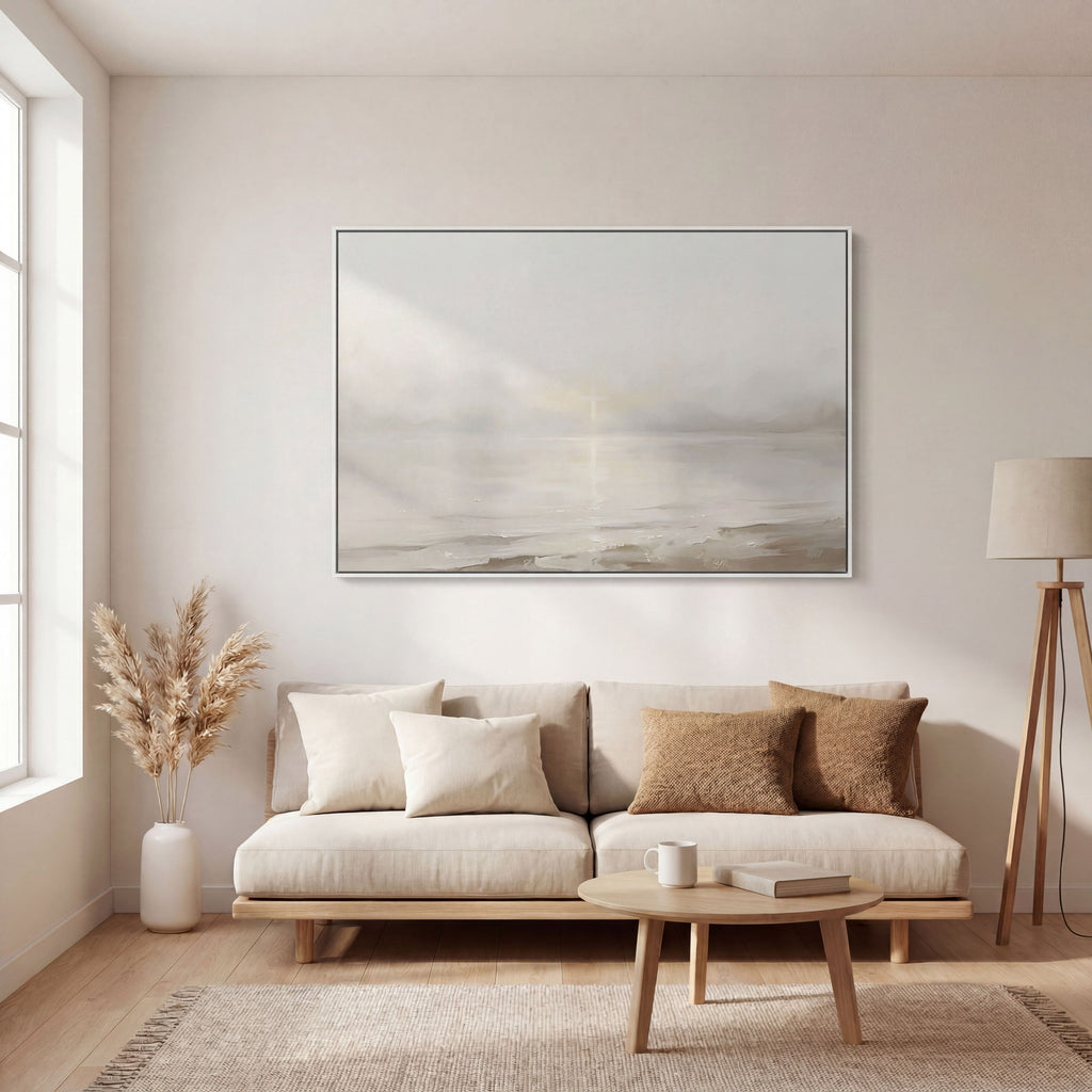His Light on Still Waters - Canvas