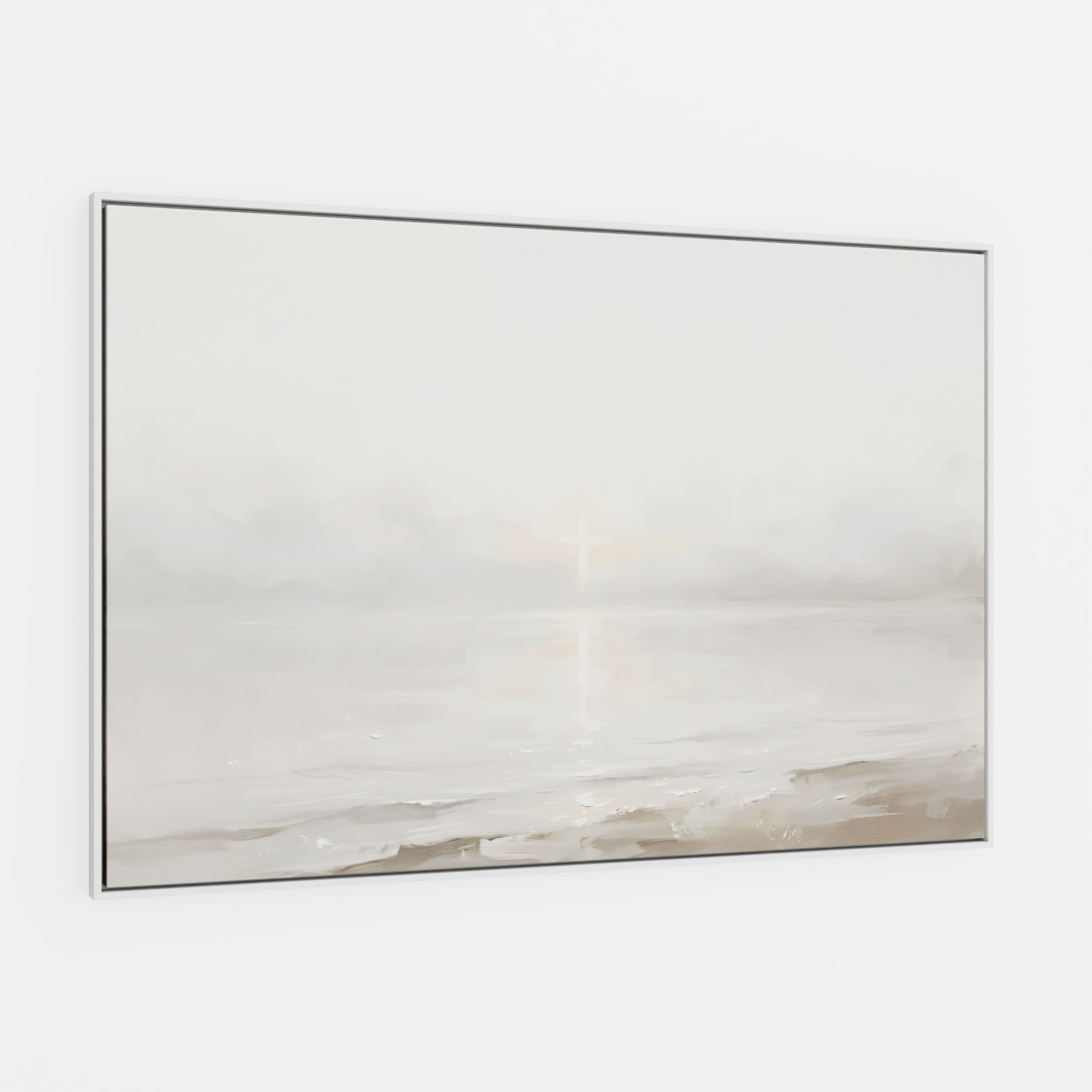 His Light on Still Waters - Canvas