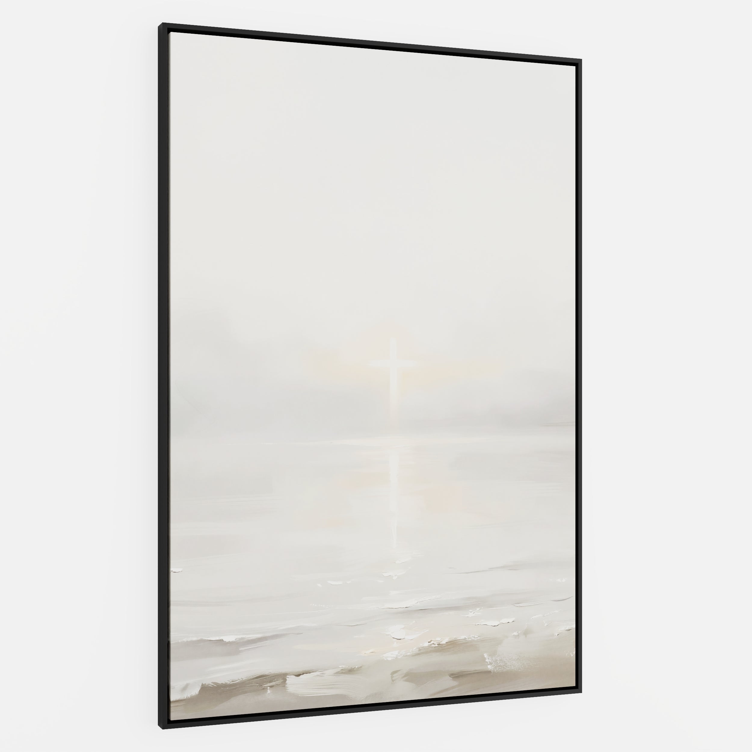 His Light on Still Waters - Canvas