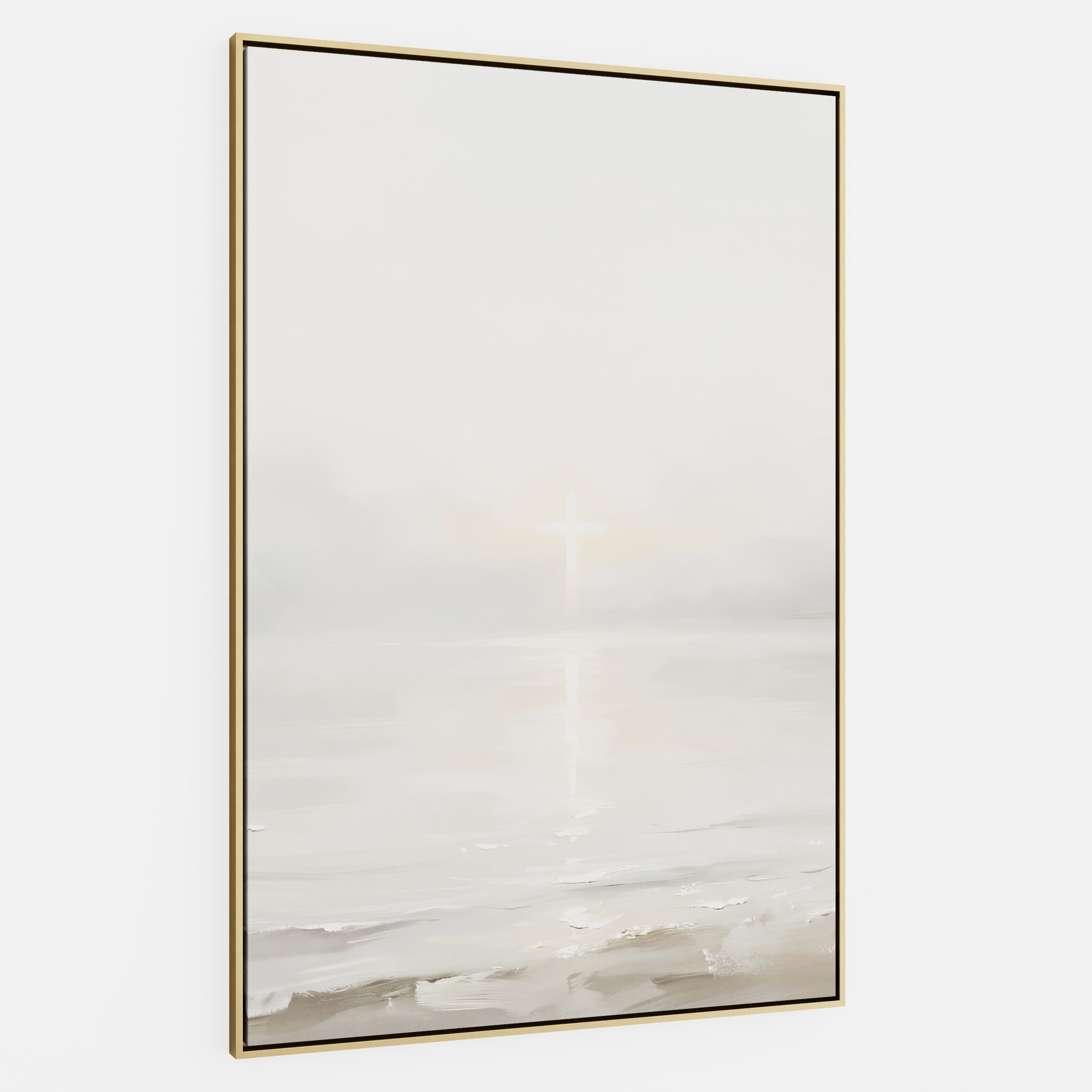 His Light on Still Waters - Canvas