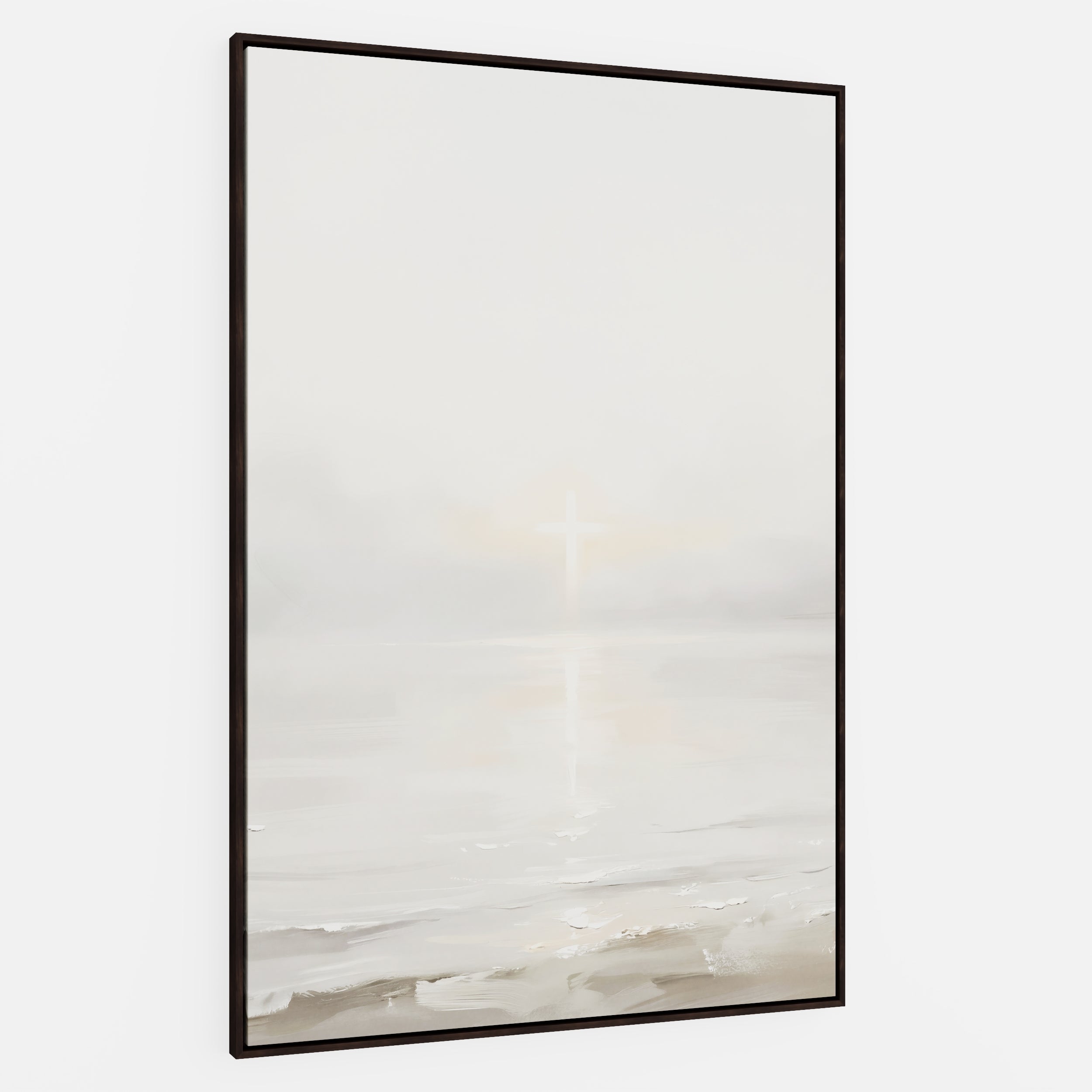 His Light on Still Waters - Canvas
