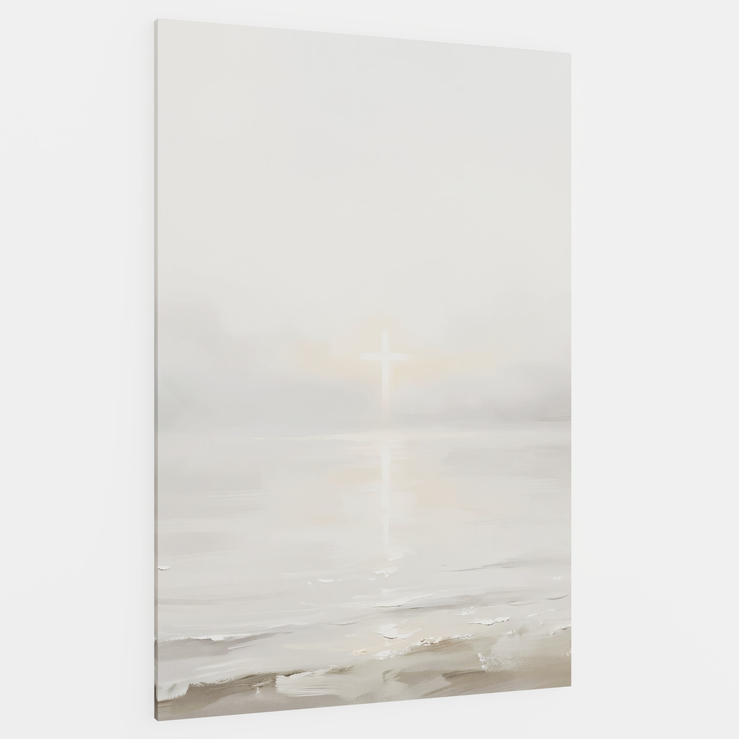 His Light on Still Waters - Canvas