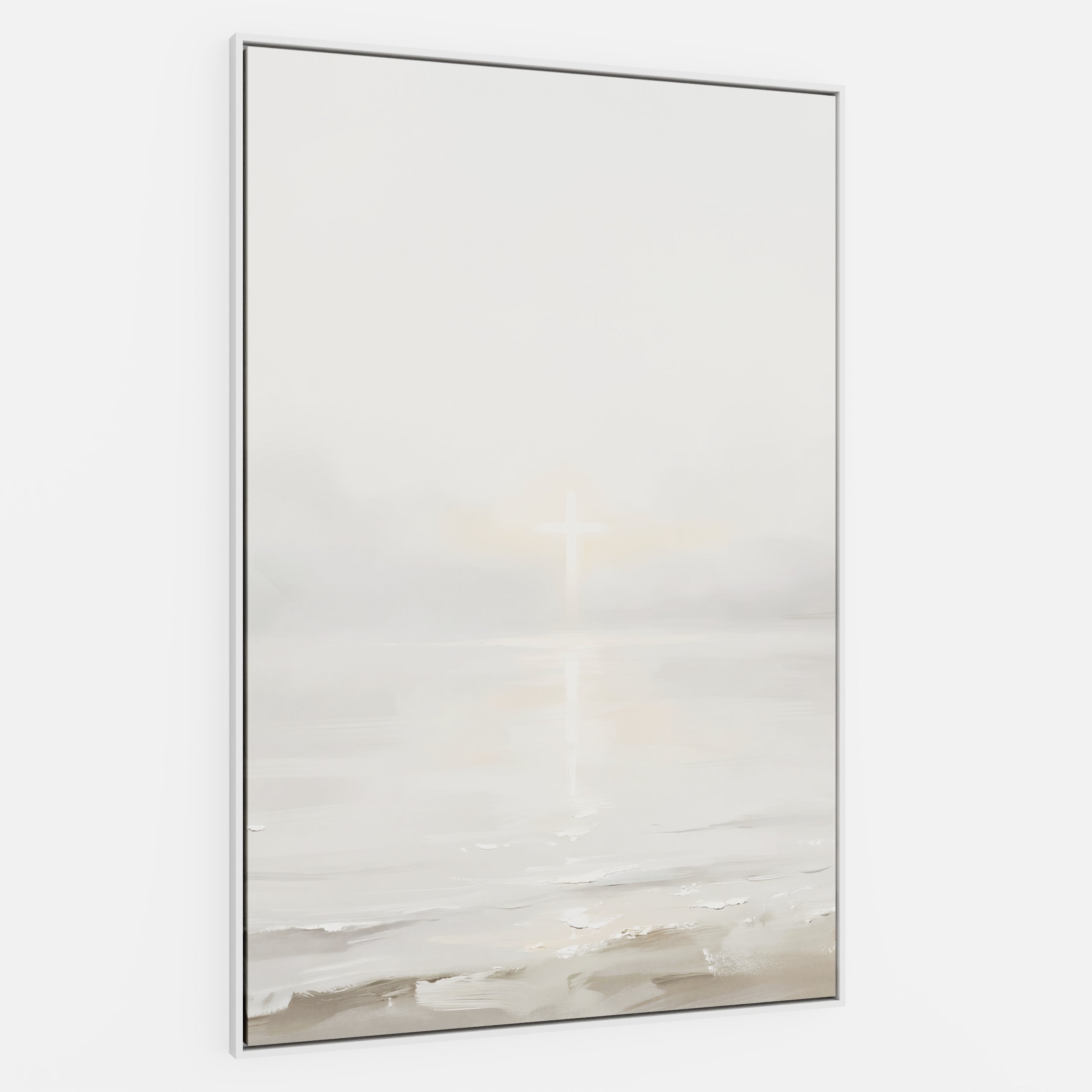 His Light on Still Waters - Canvas