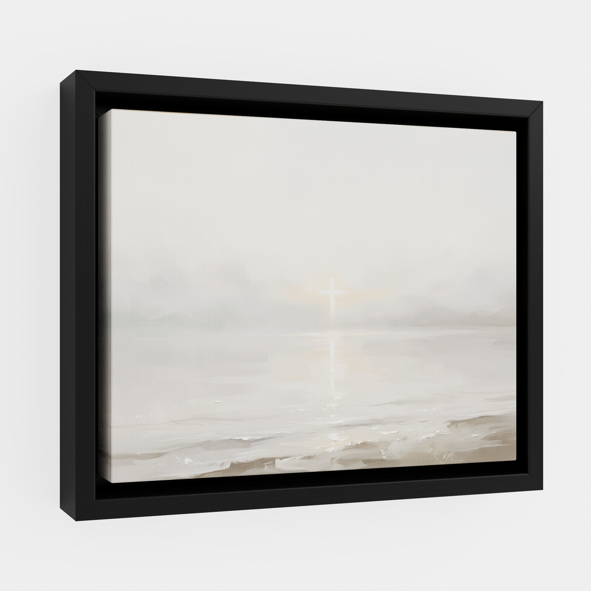 His Light on Still Waters - Canvas