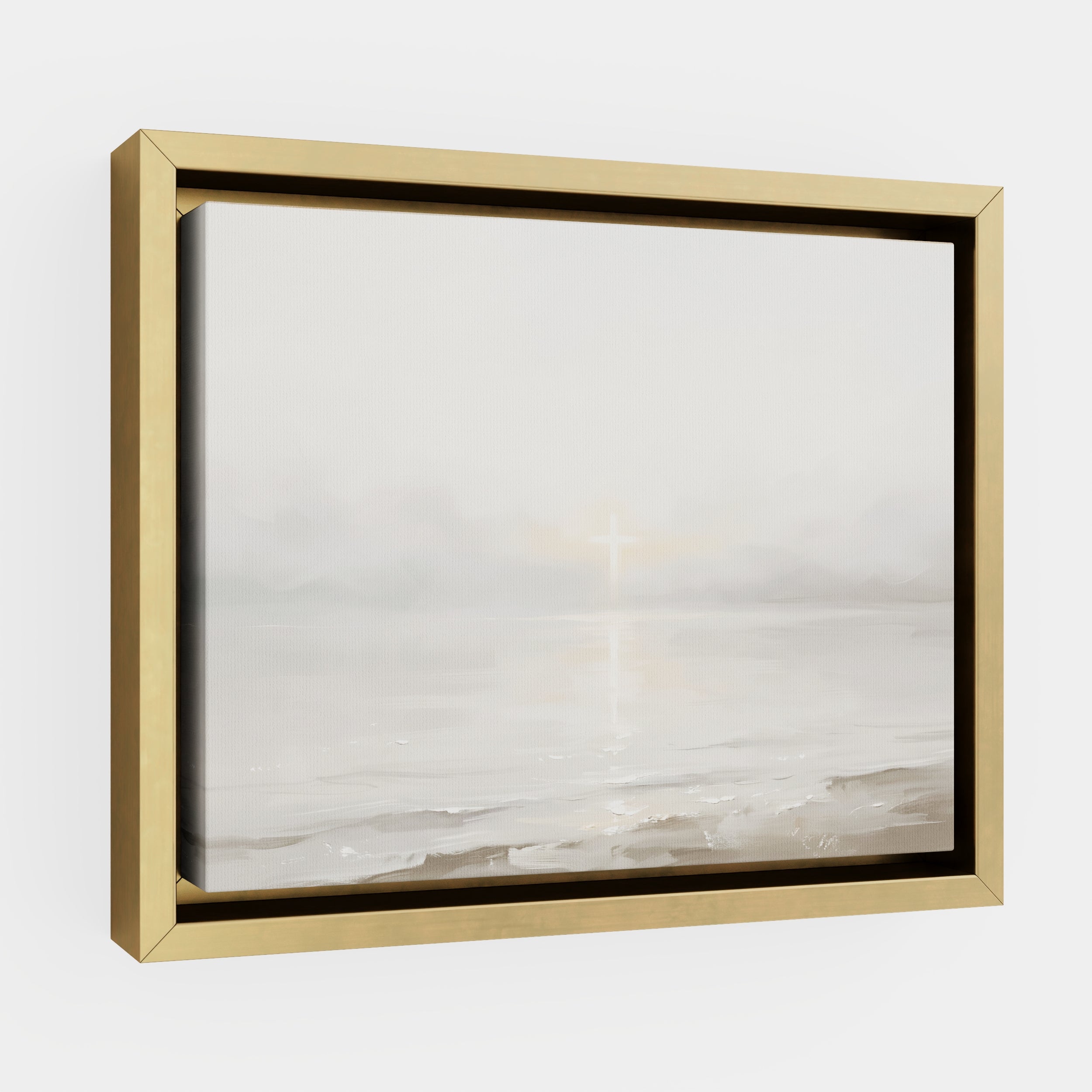 His Light on Still Waters - Canvas