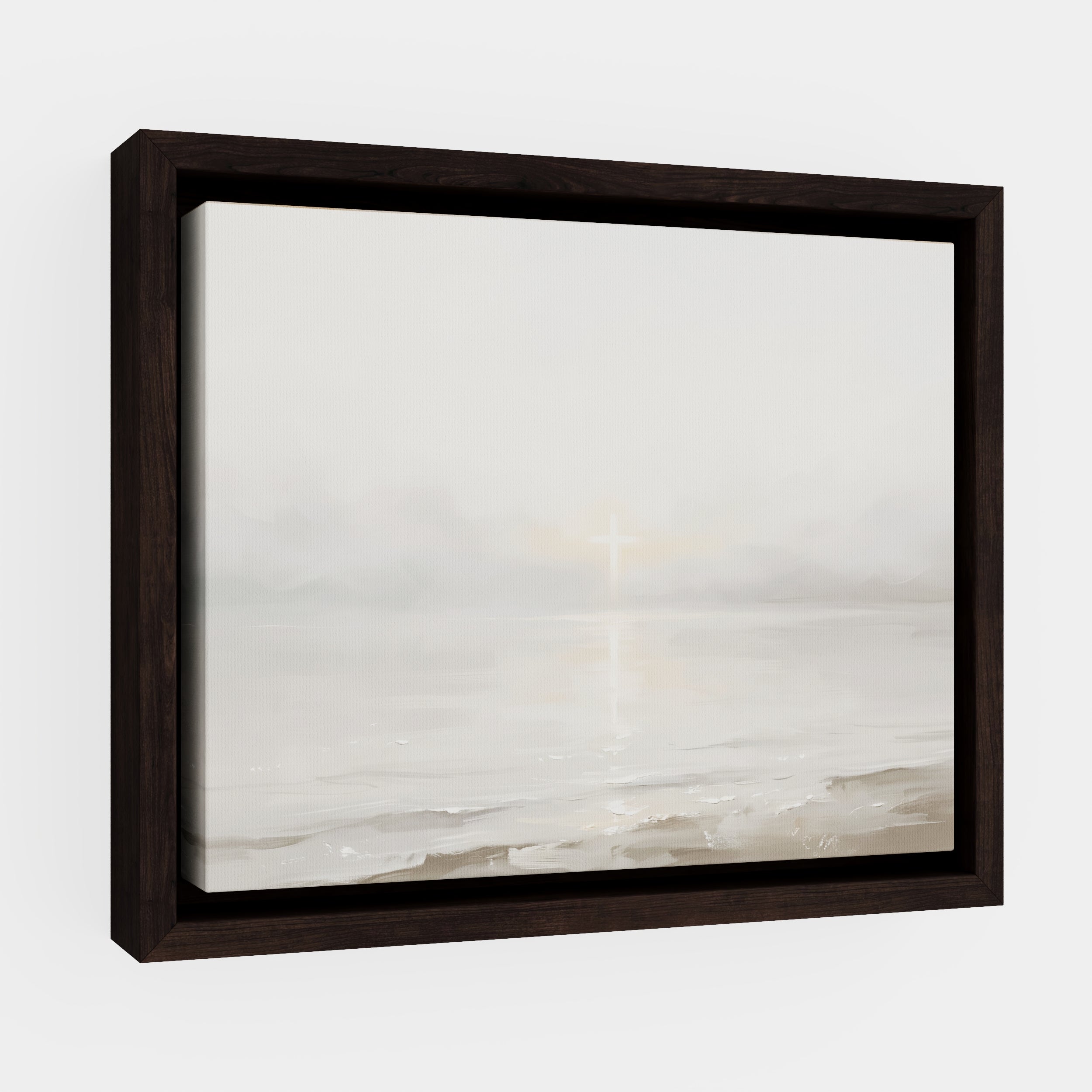 His Light on Still Waters - Canvas