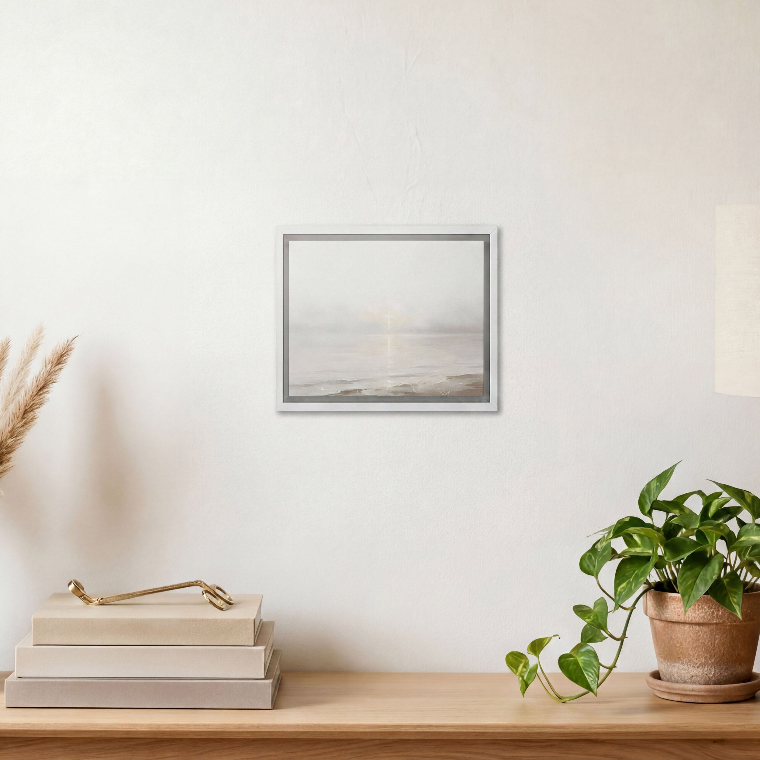 His Light on Still Waters - Canvas