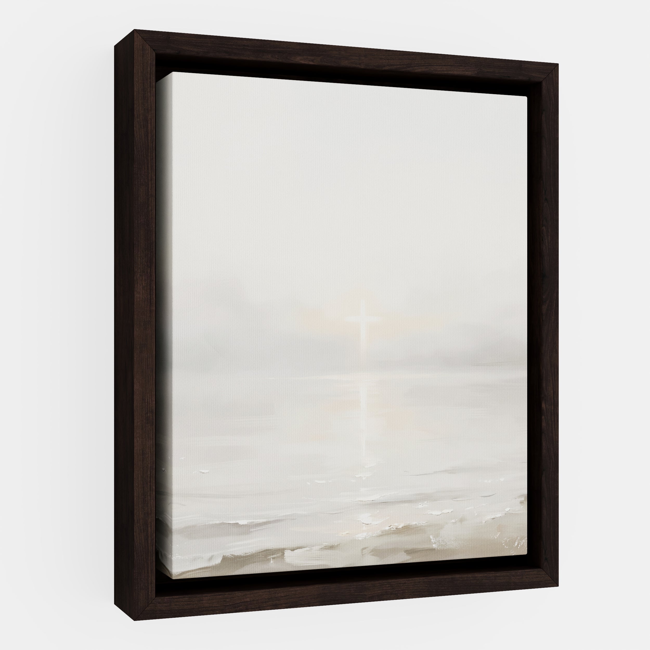 His Light on Still Waters - Canvas