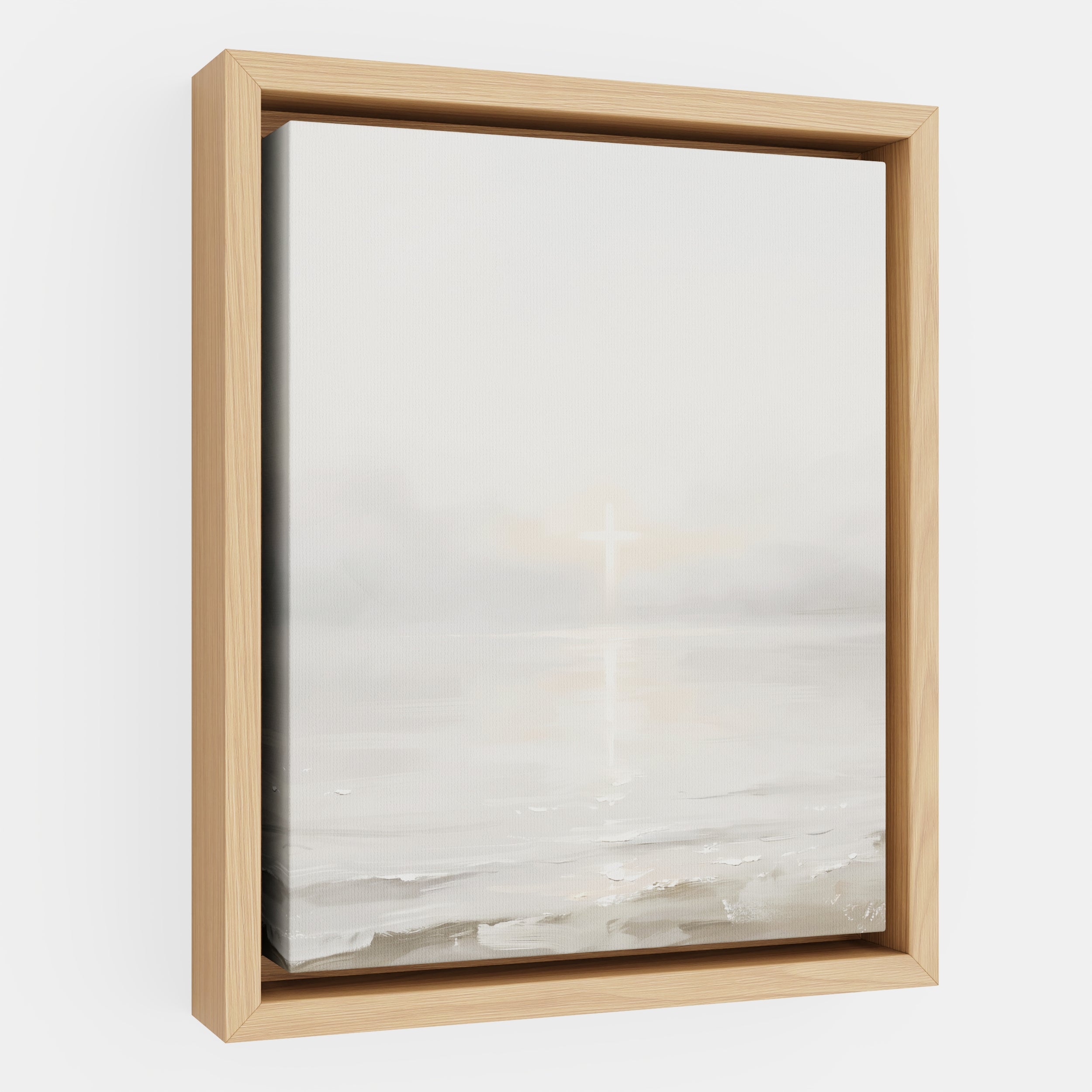 His Light on Still Waters - Canvas