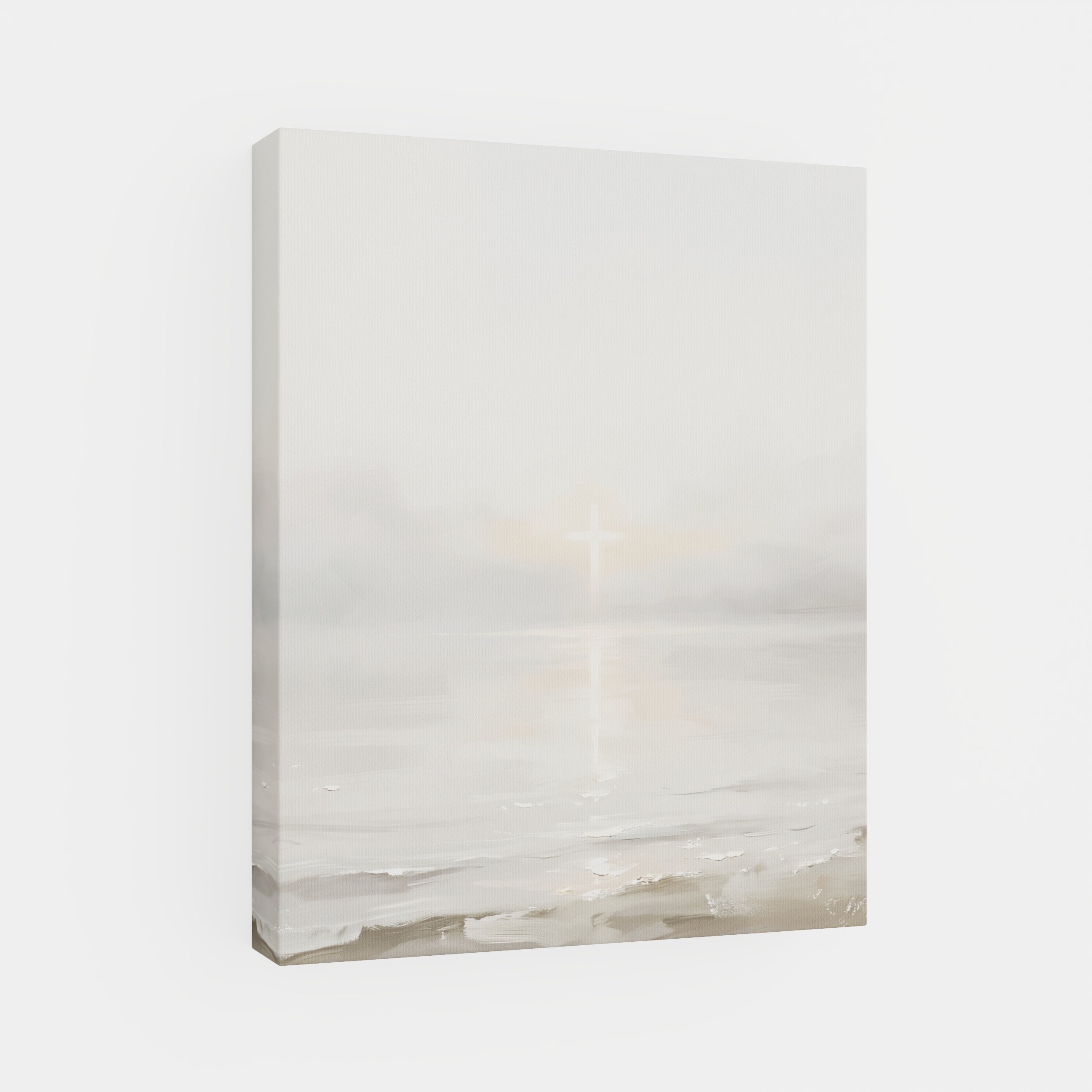 His Light on Still Waters - Canvas