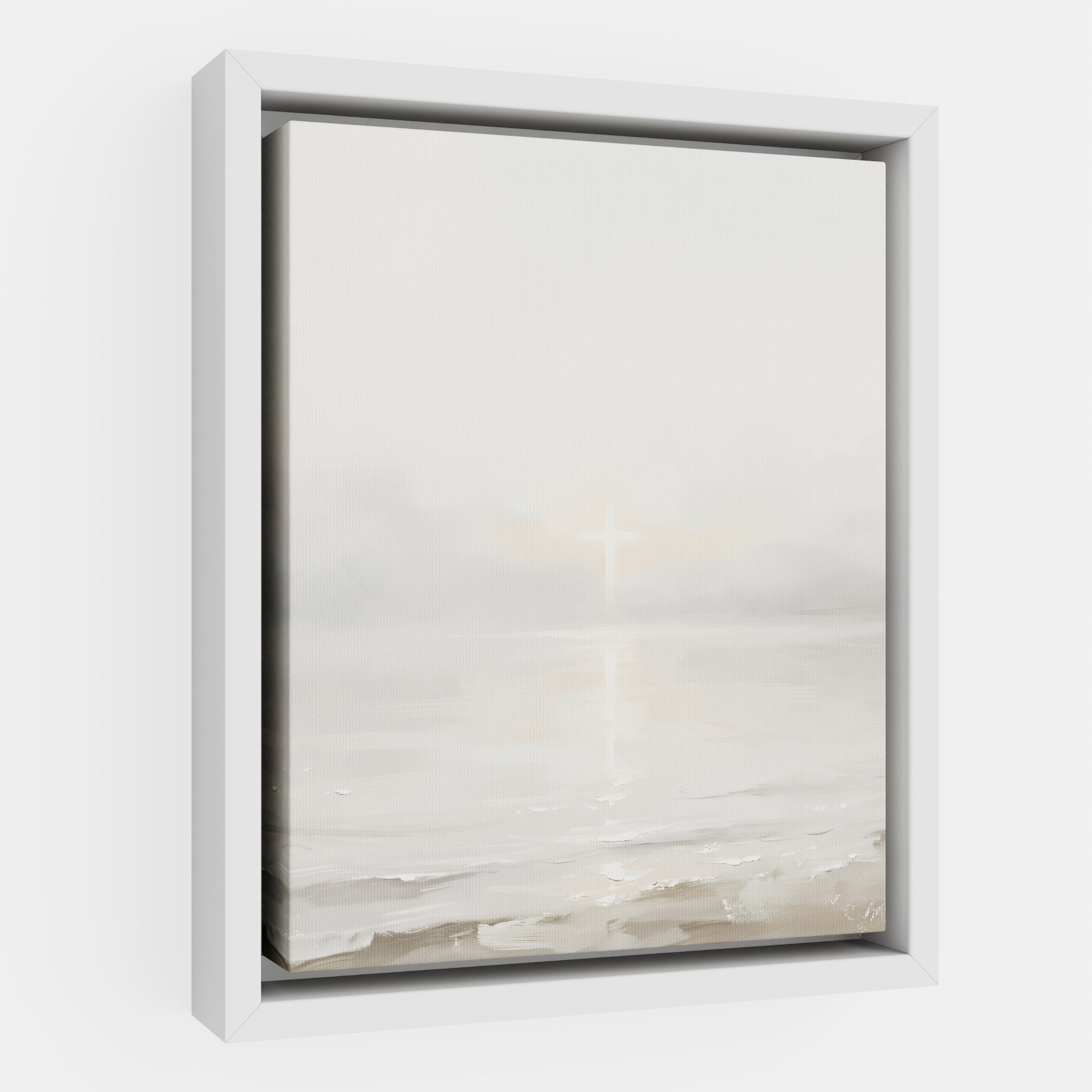 His Light on Still Waters - Canvas