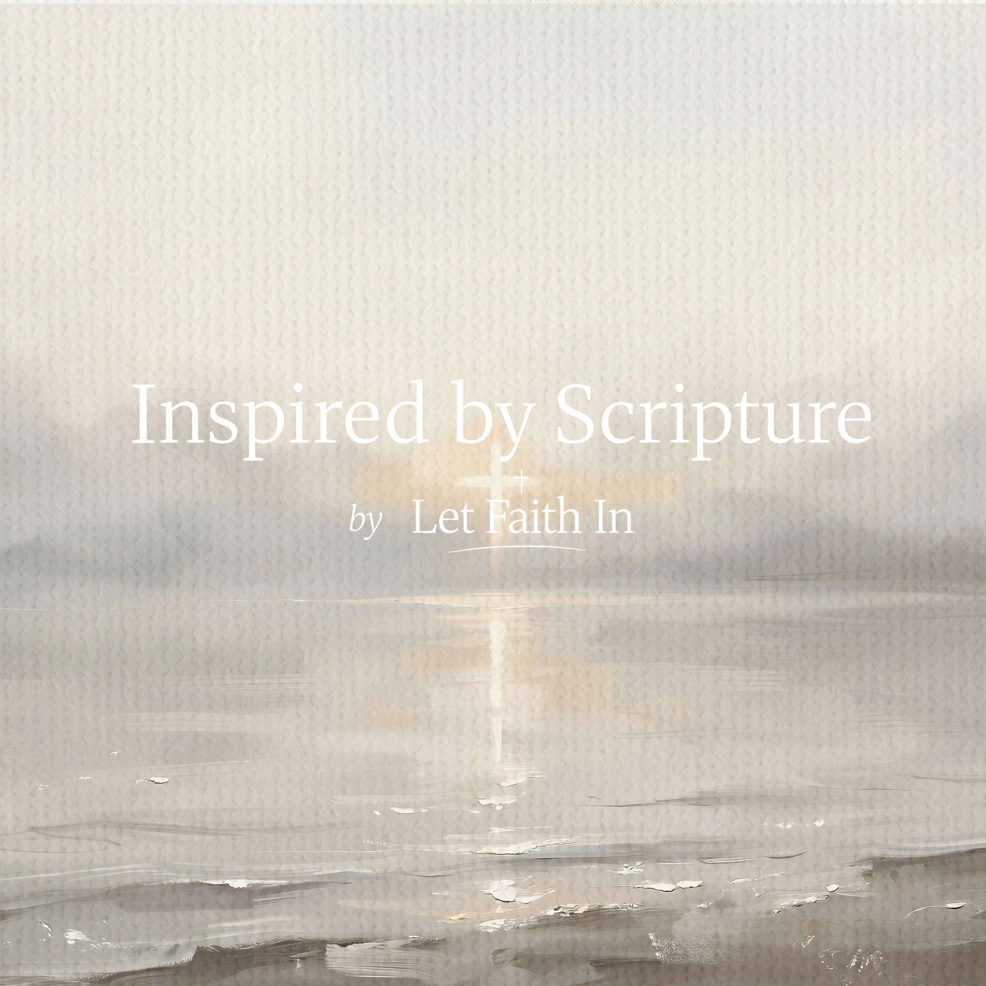 His Light on Still Waters - Canvas