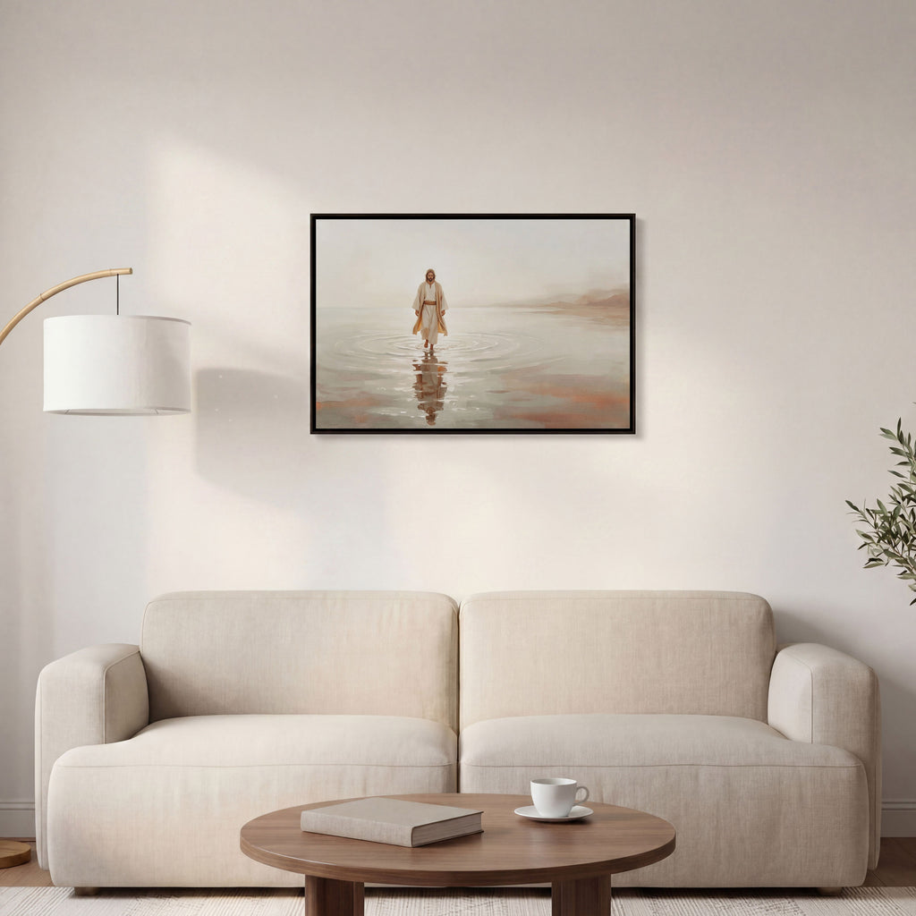 Jesus Walking on Water - Canvas