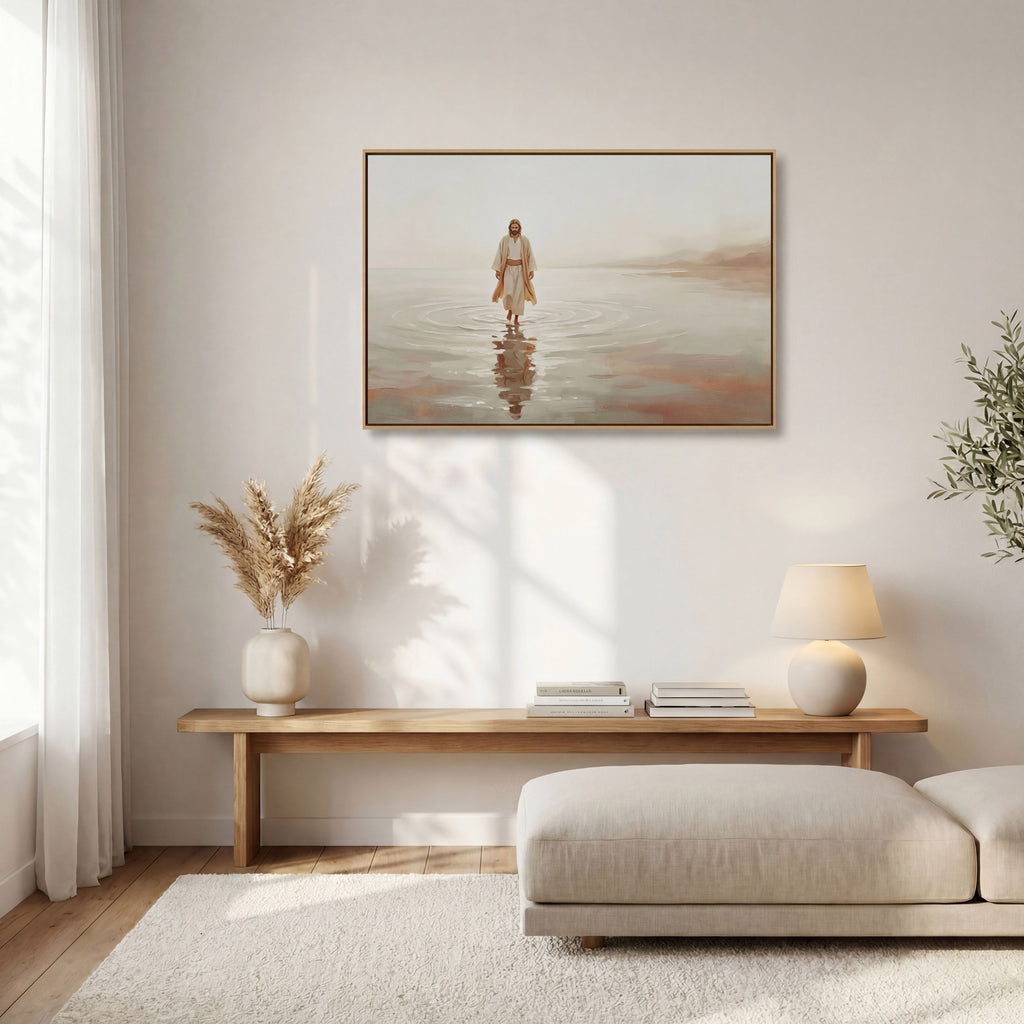 Jesus Walking on Water - Canvas