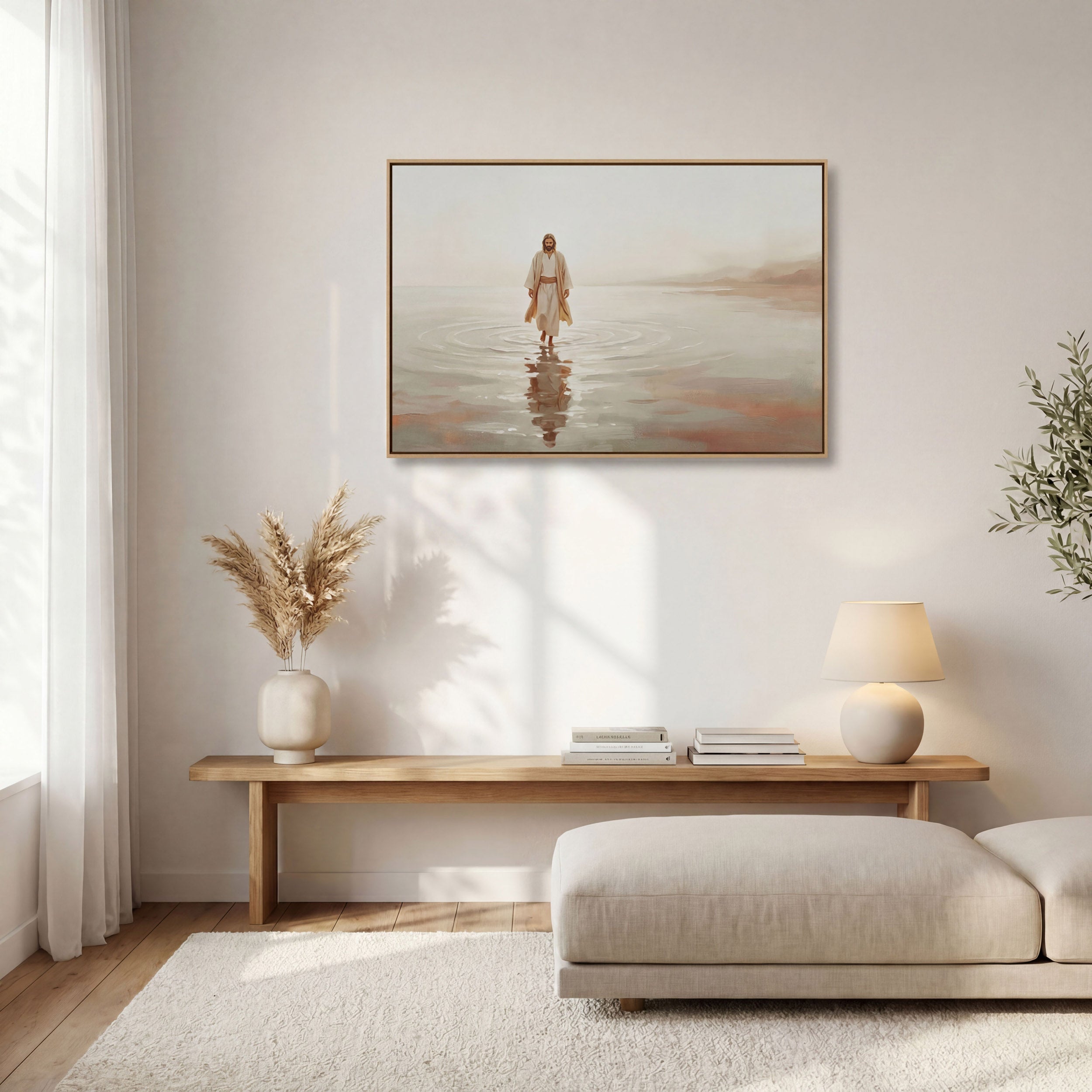 Jesus Walking on Water - Canvas