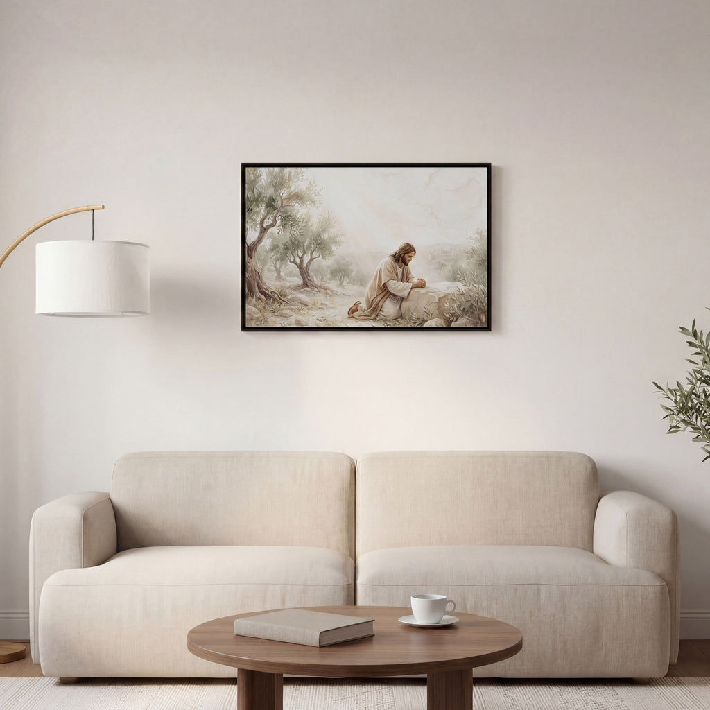 Not My Will, But Yours - Canvas