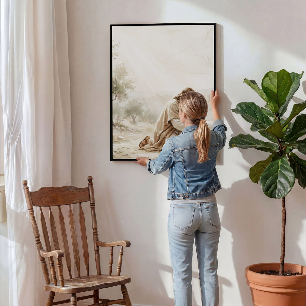 Not My Will, But Yours - Canvas