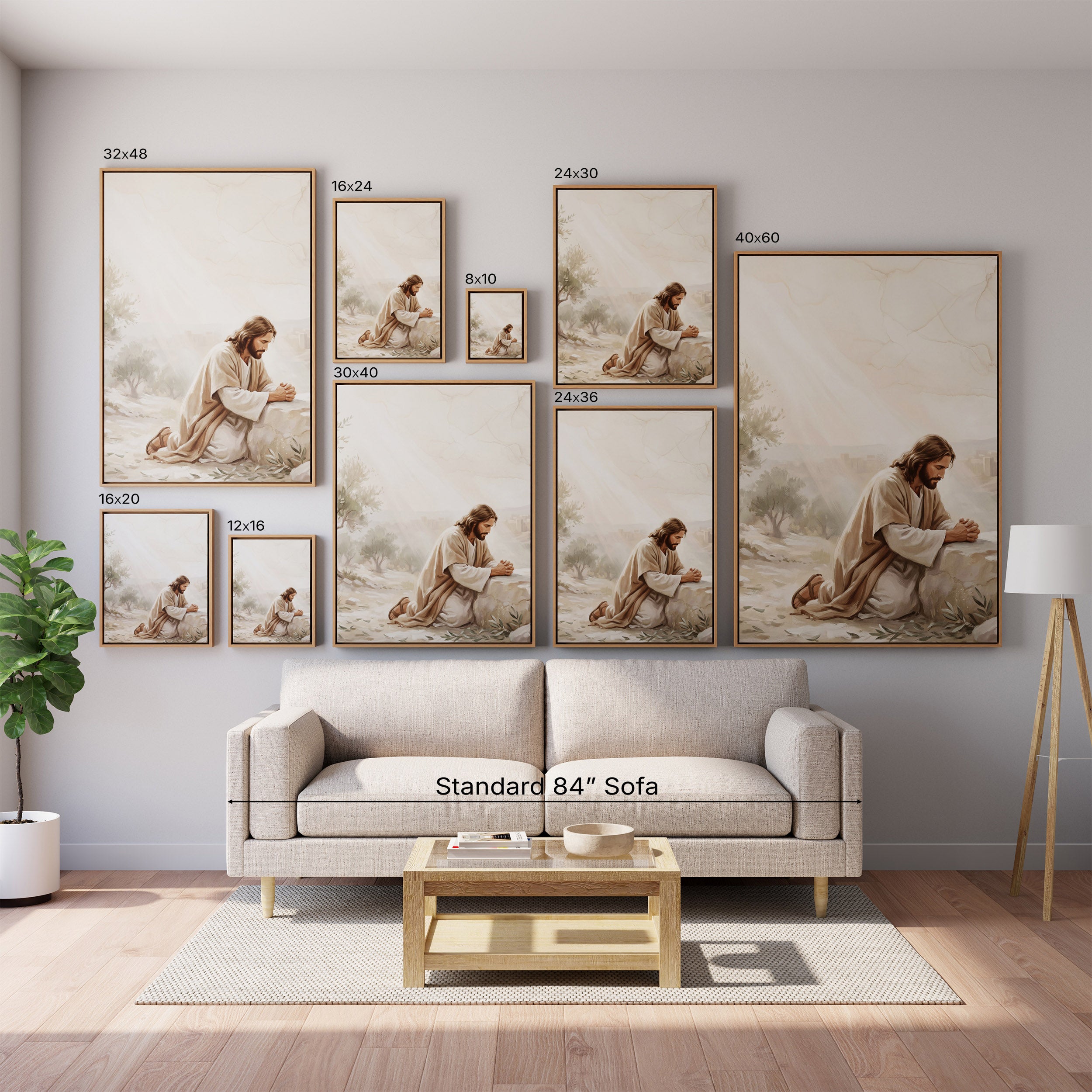 Not My Will, But Yours - Canvas