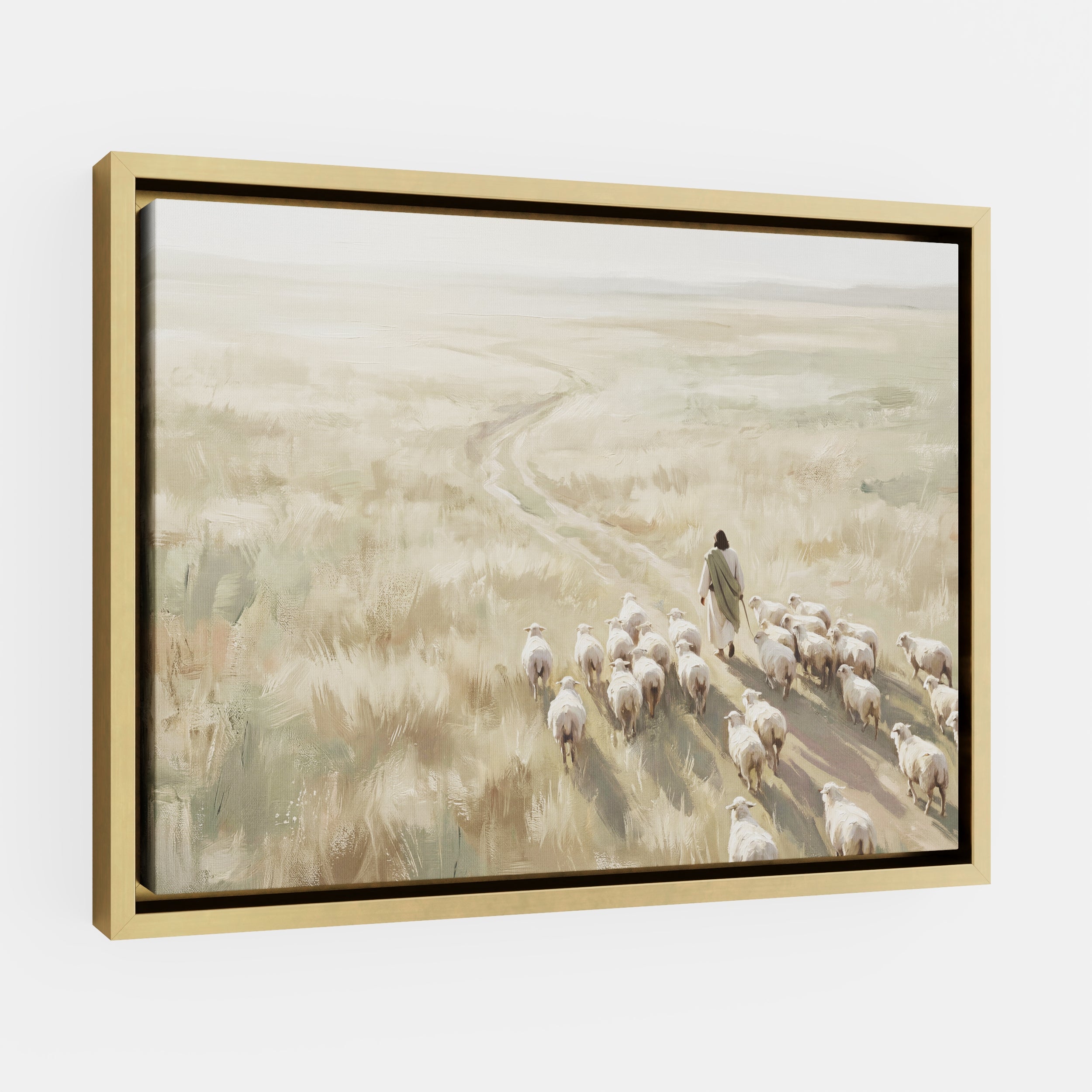 He Leads Them Home - Canvas