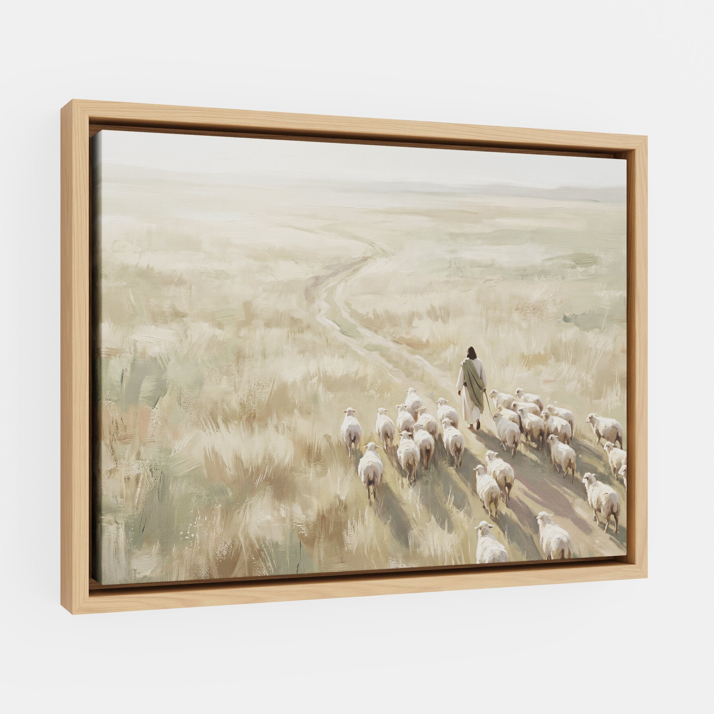 He Leads Them Home - Canvas