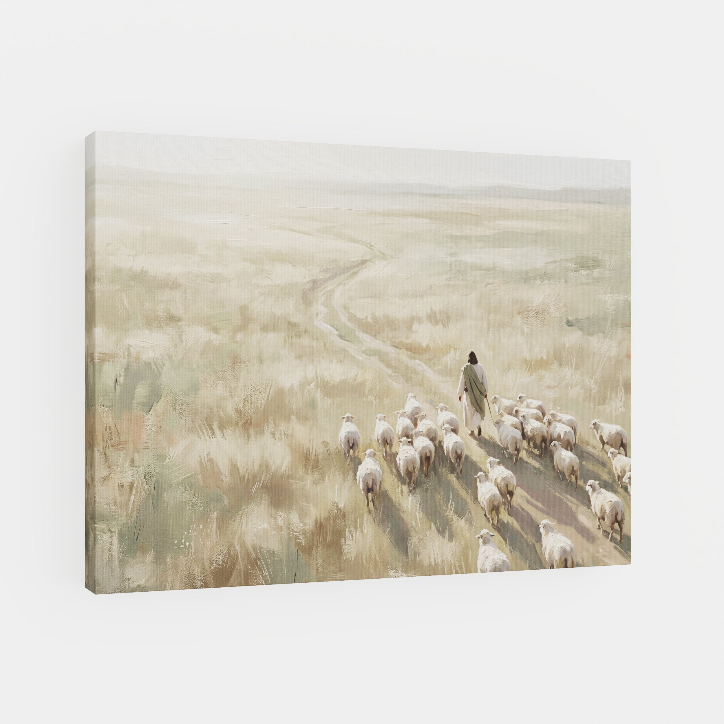 He Leads Them Home - Canvas