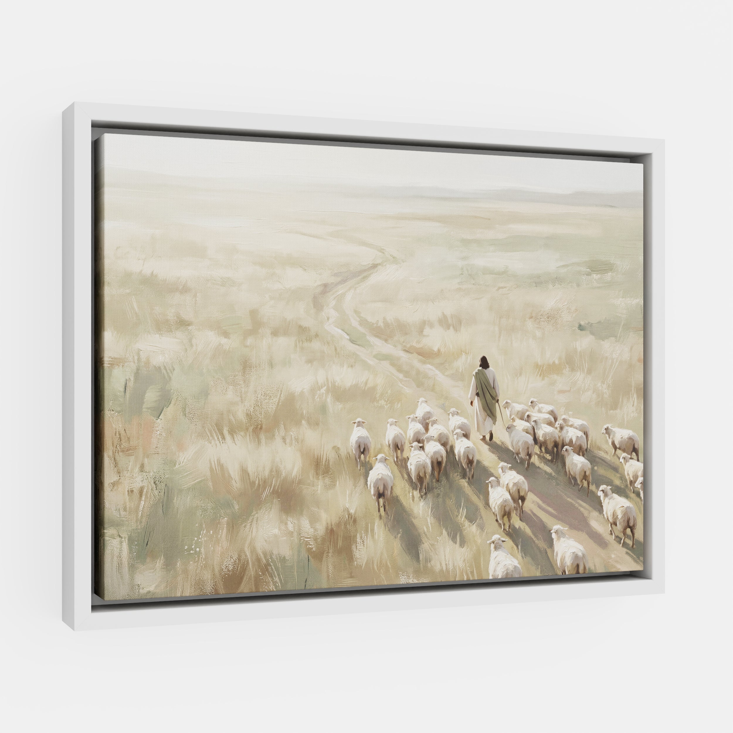 He Leads Them Home - Canvas