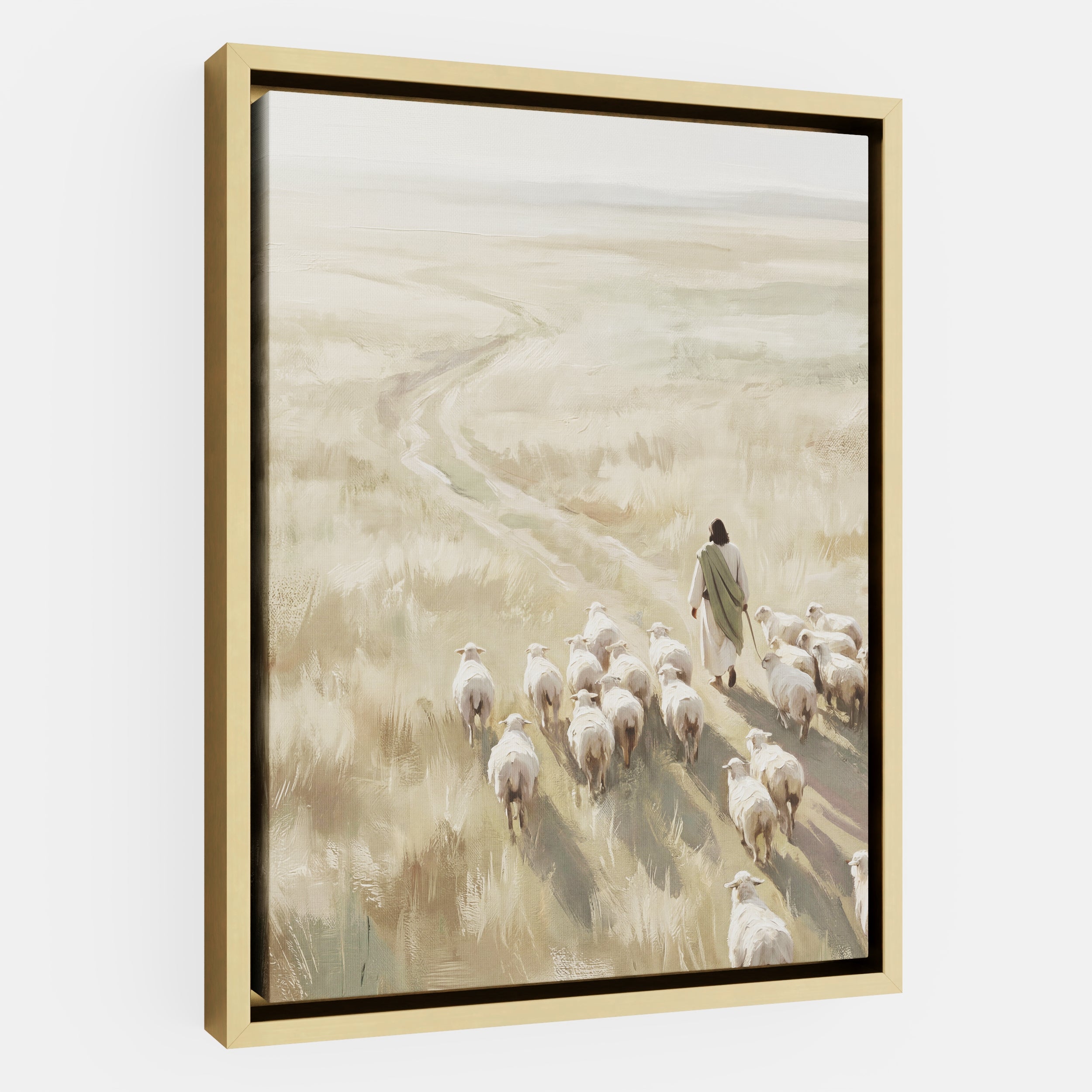 He Leads Them Home - Canvas
