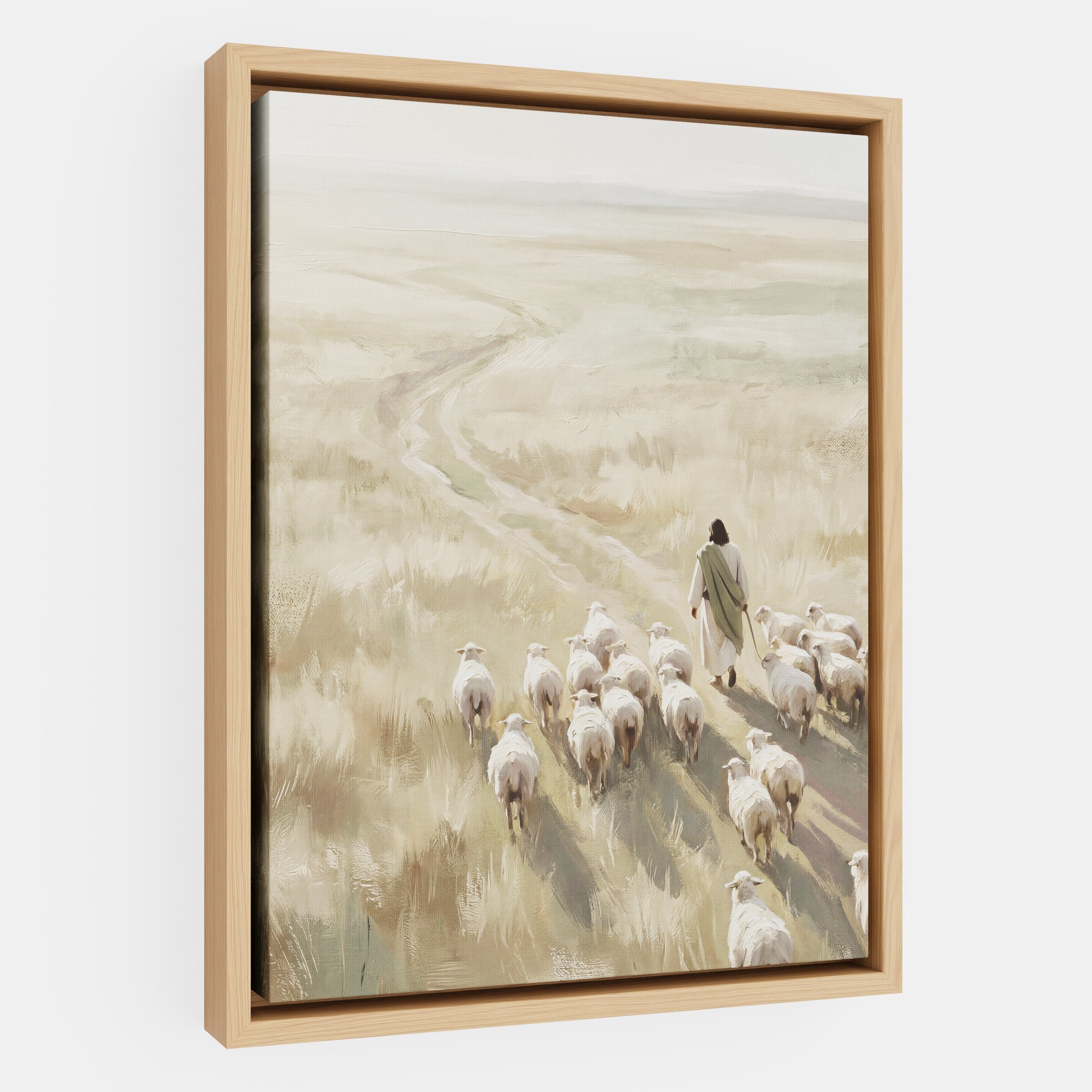 He Leads Them Home - Canvas