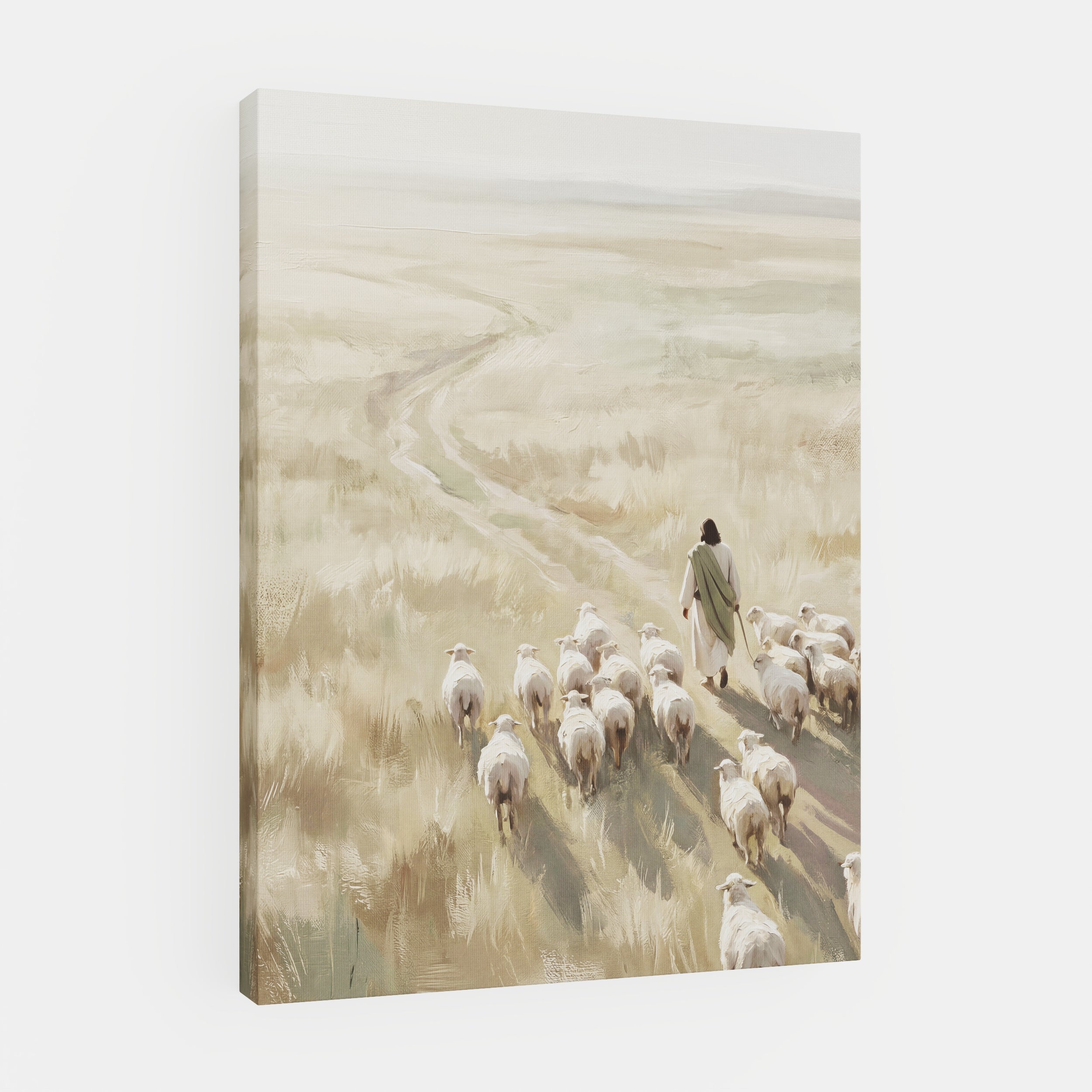 He Leads Them Home - Canvas