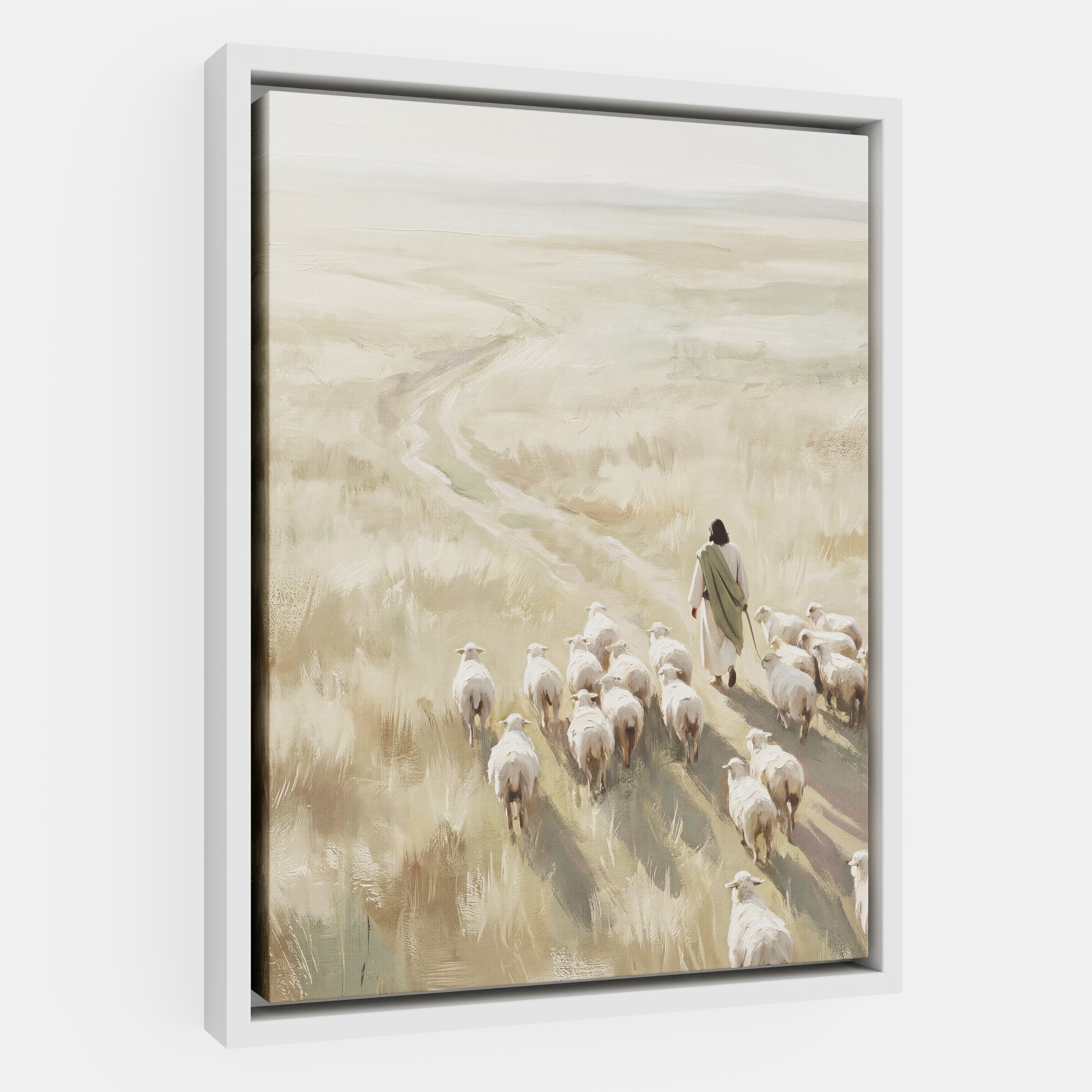 He Leads Them Home - Canvas