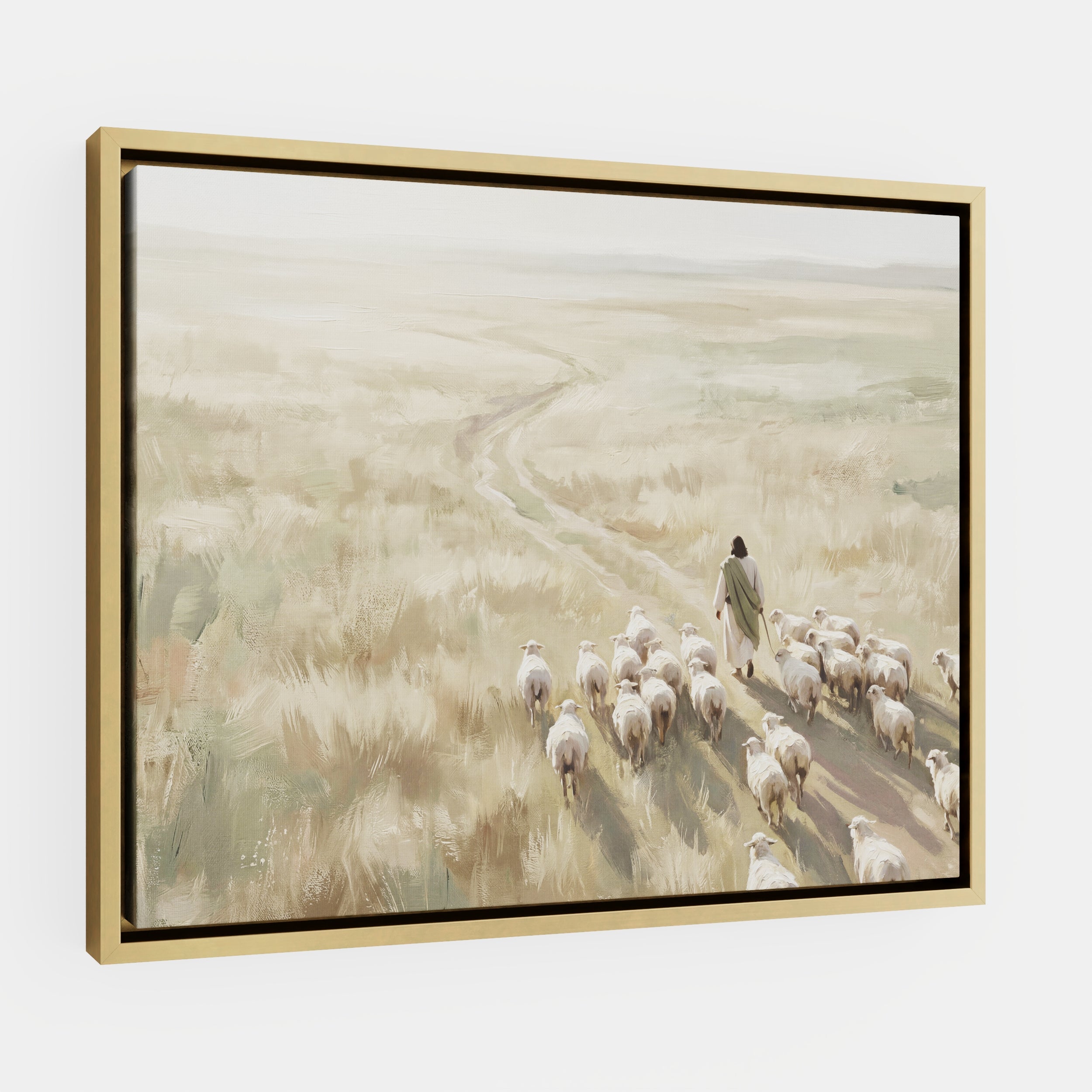 He Leads Them Home - Canvas
