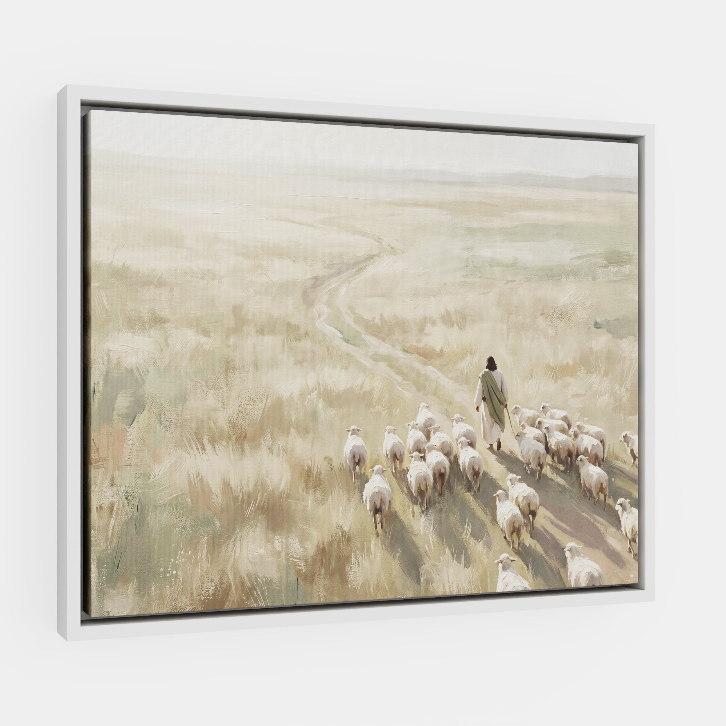 He Leads Them Home - Canvas